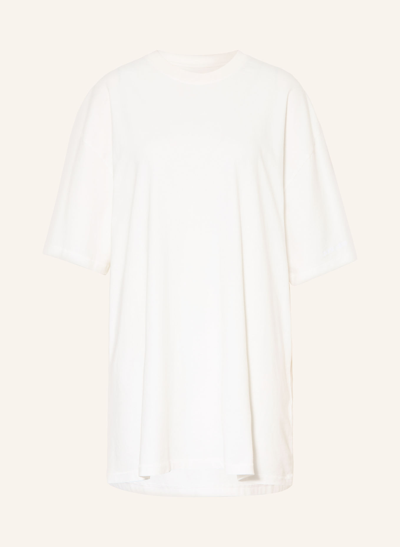 black palms T-shirt oversize: BLANC