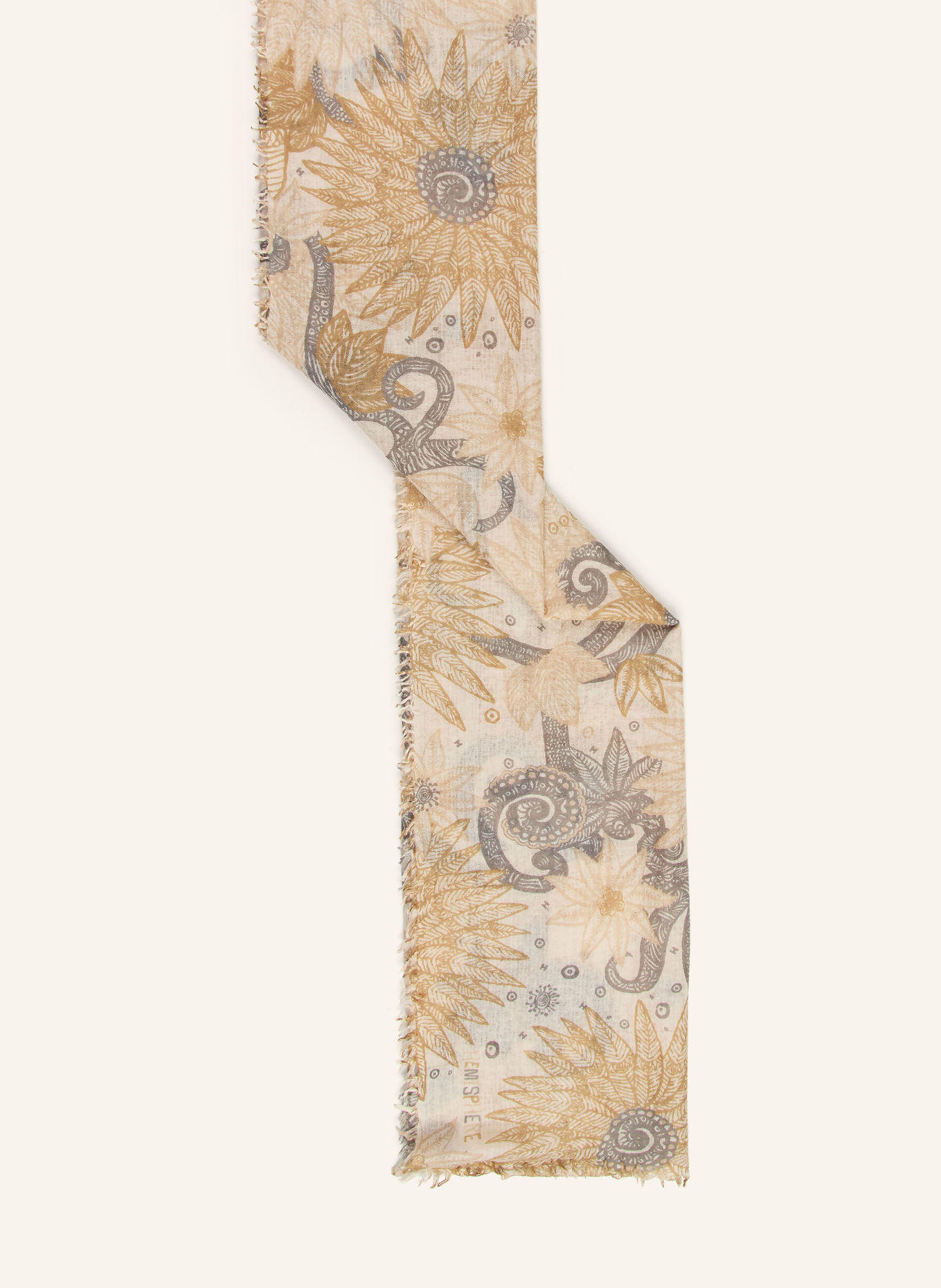 HEMISPHERE Sjaal INKE: BEIGE / GRIJS
