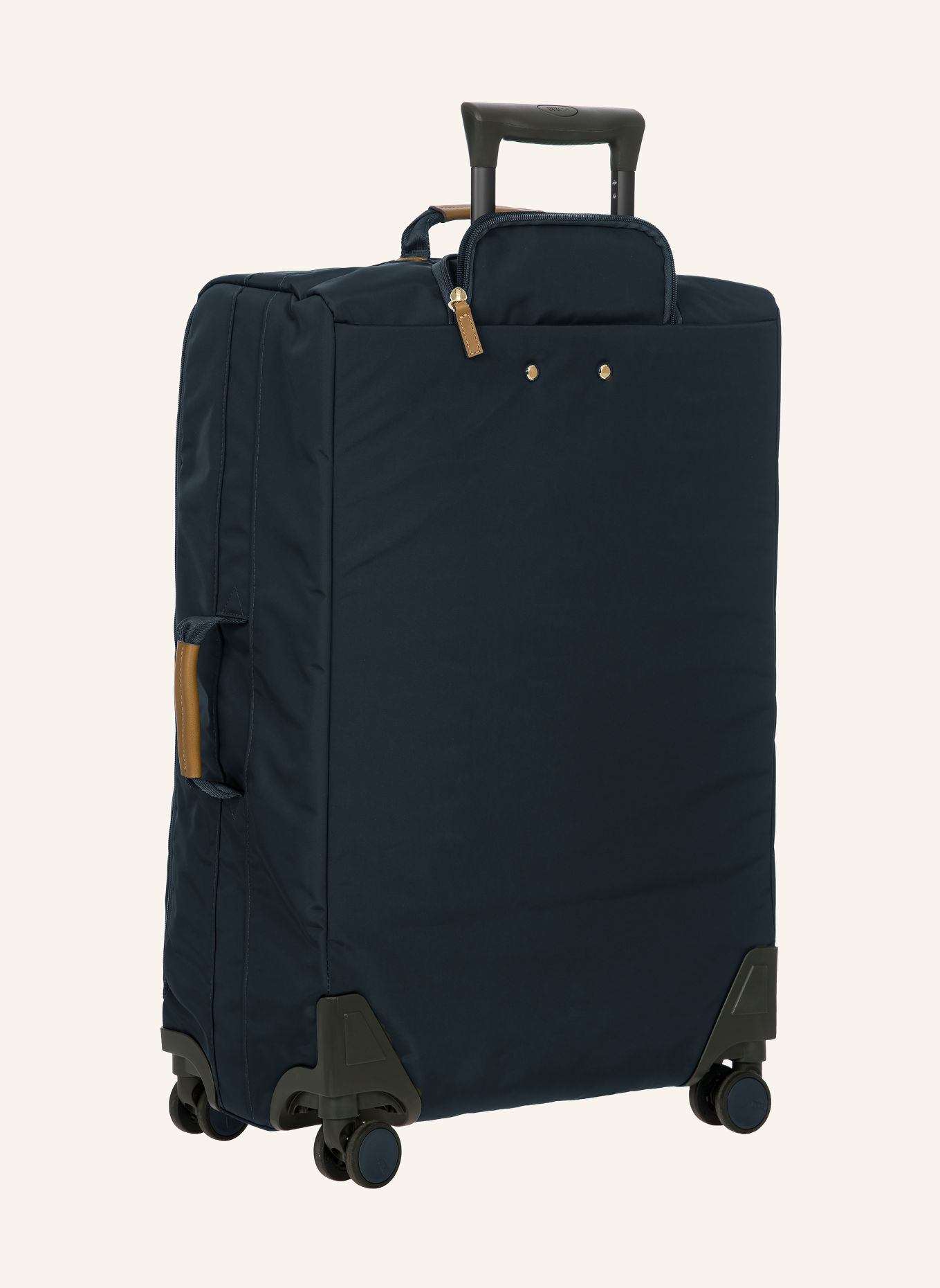 BRIC'S Trolley X-TRAVEL: DUNKELBLAU / HELLBRAUN