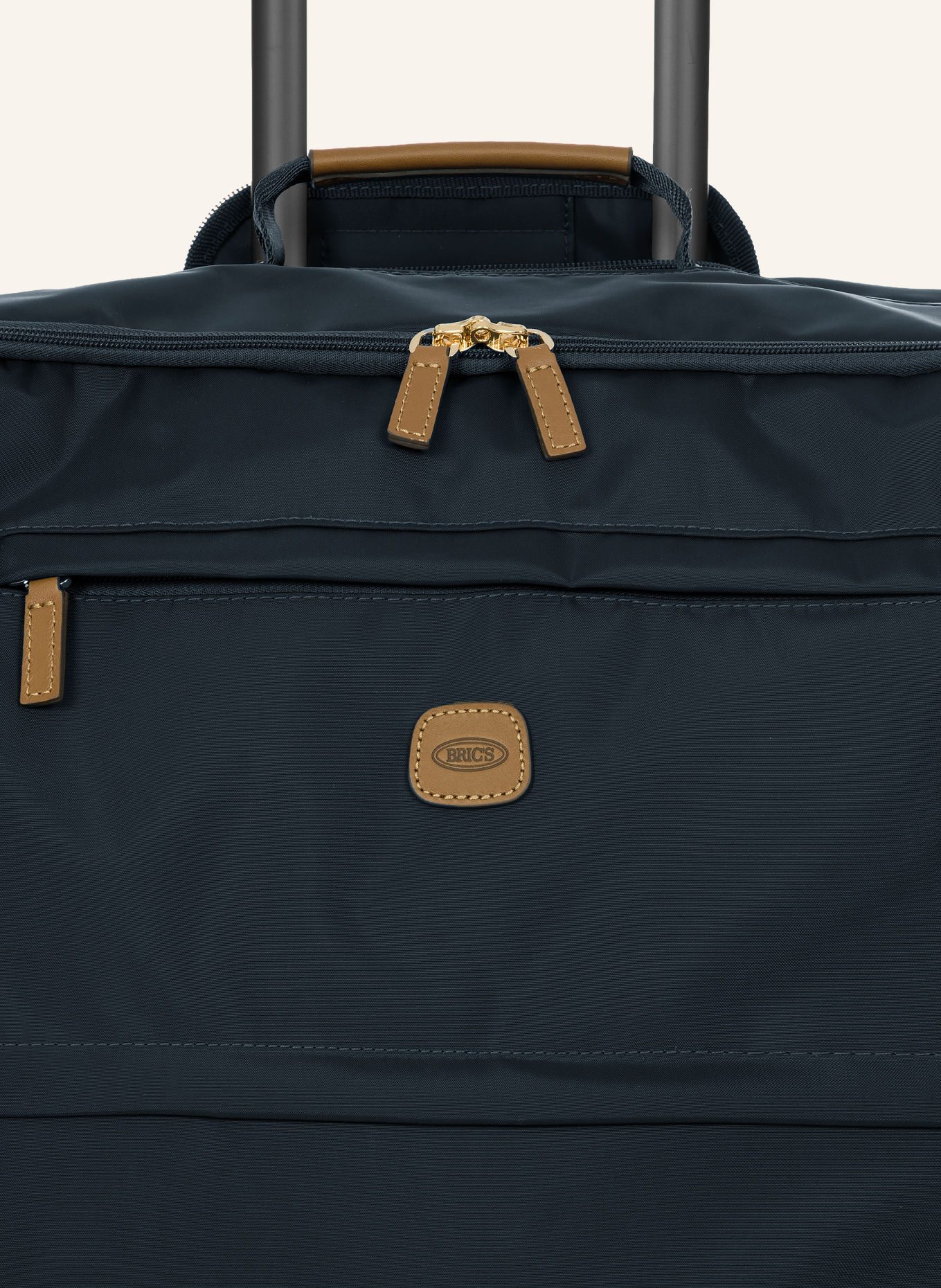 BRIC'S Trolley X-TRAVEL: DUNKELBLAU / HELLBRAUN