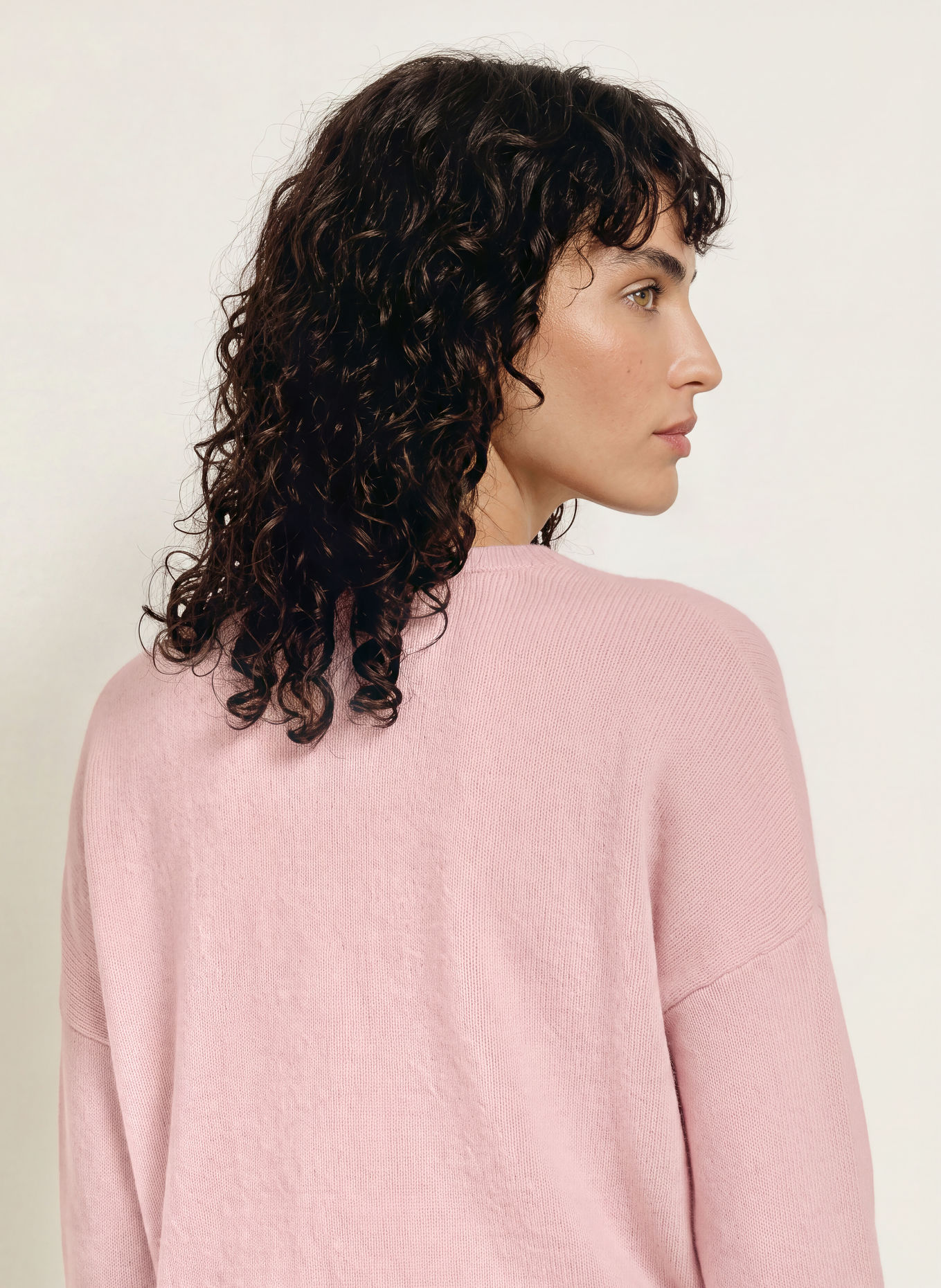 KUJTEN Cashmere-Pullover AMELIE: ROSA