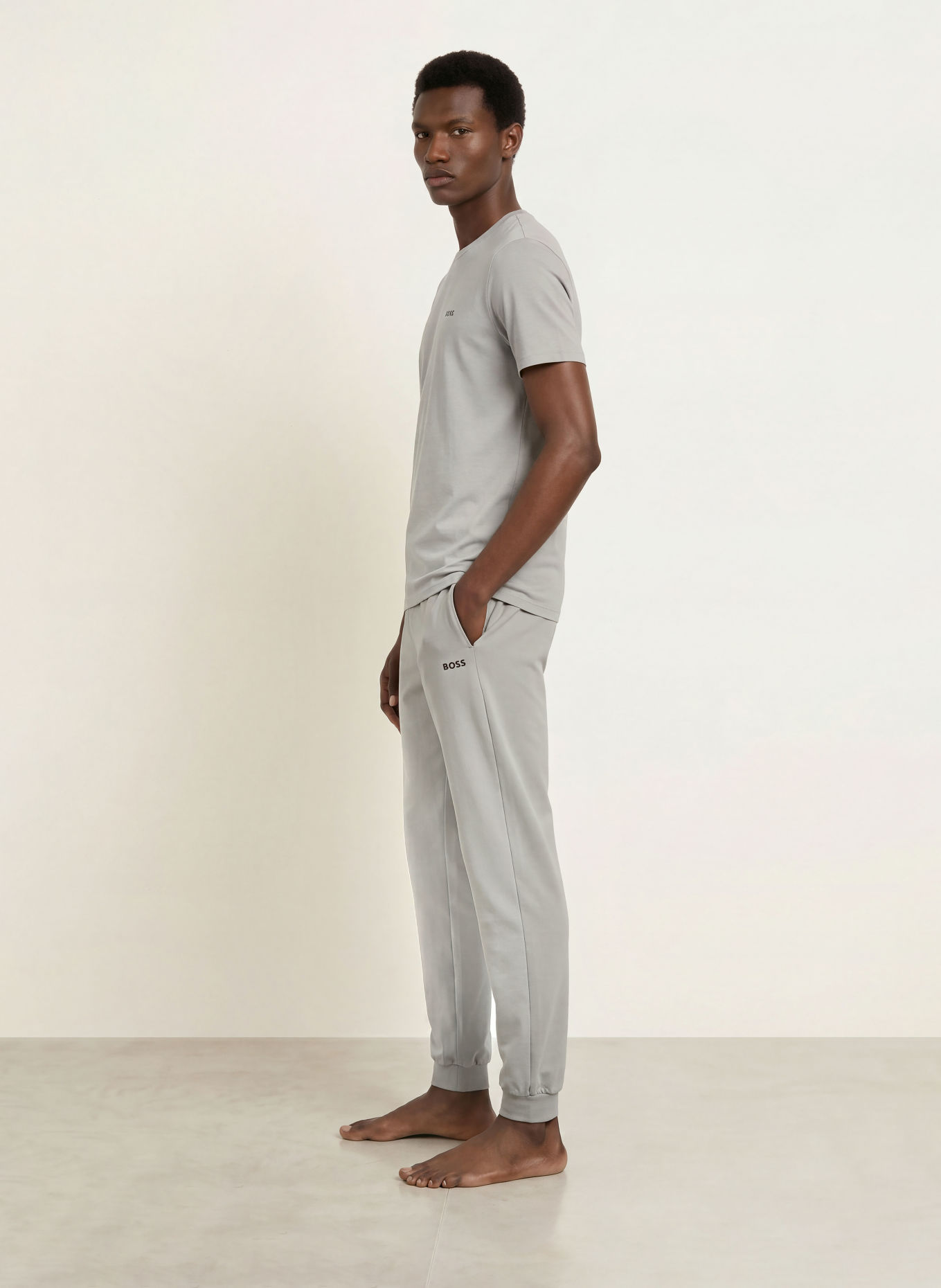 BOSS Loungebyxor MIX&MATCH: LJUSGRÖN
