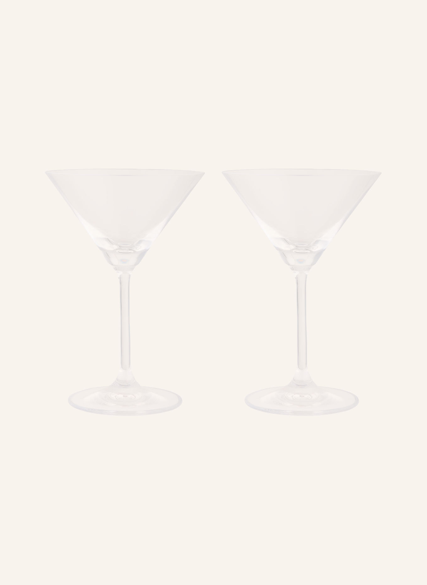 RIEDEL Set van 2 Martiniglazen VINUM MARTINI: WIT