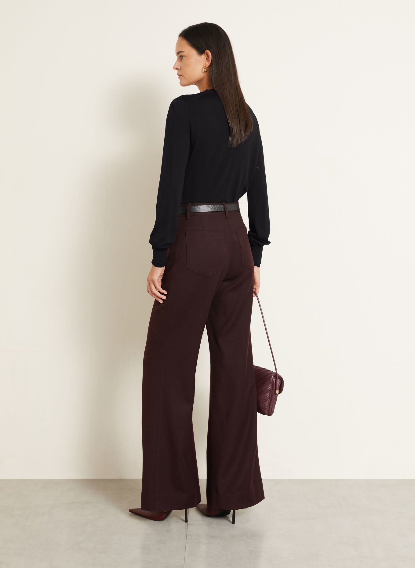 VICTORIA BECKHAM Sweater: SORT