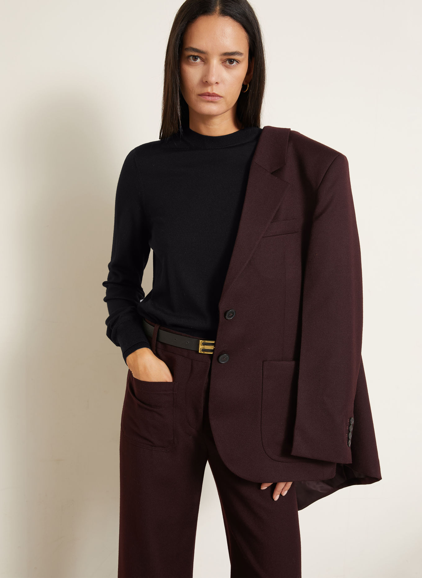 VICTORIA BECKHAM Sweater: SORT