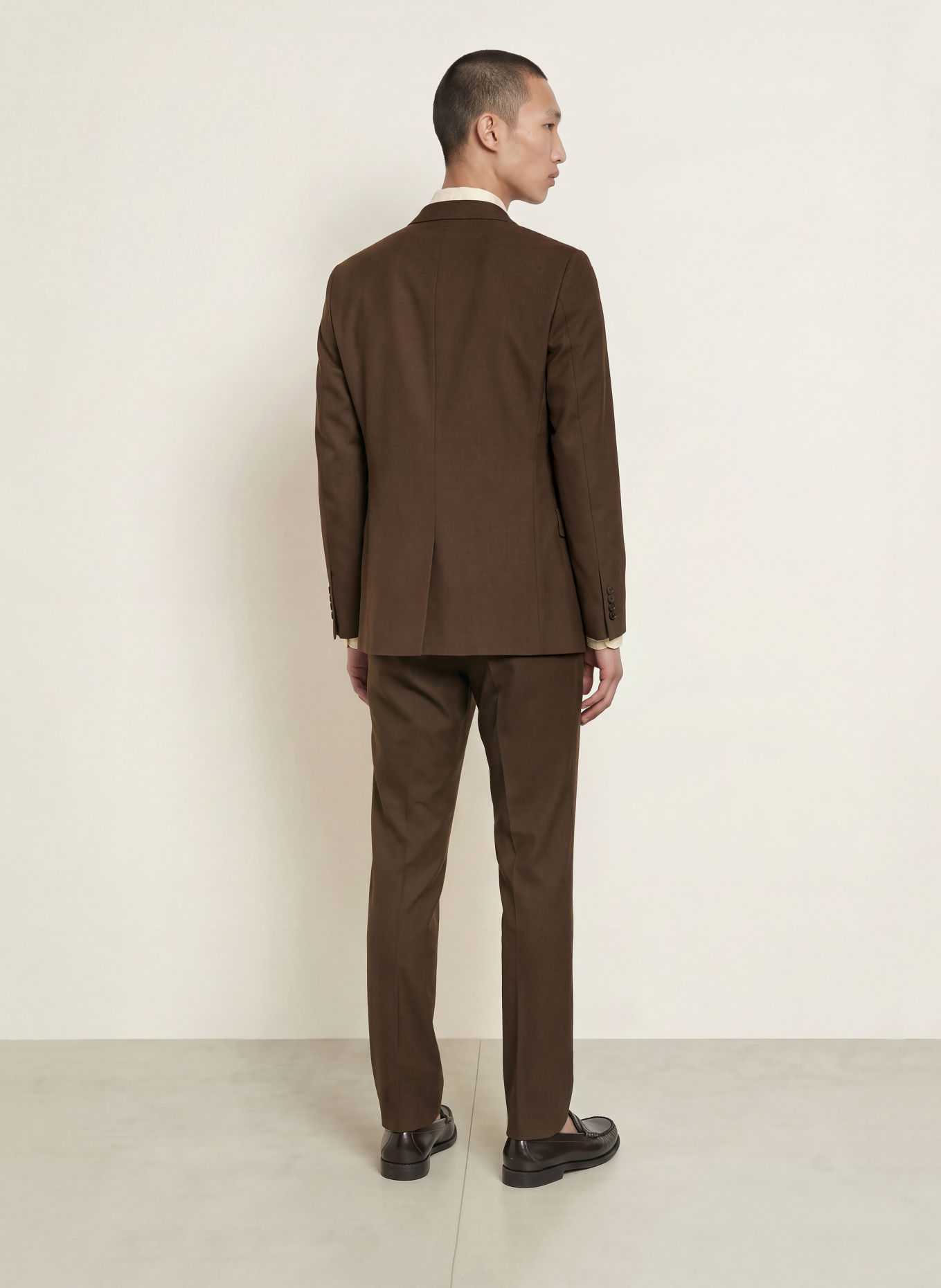 SANDRO Anzugsakko Regular Fit: G250 DARK TAUPE