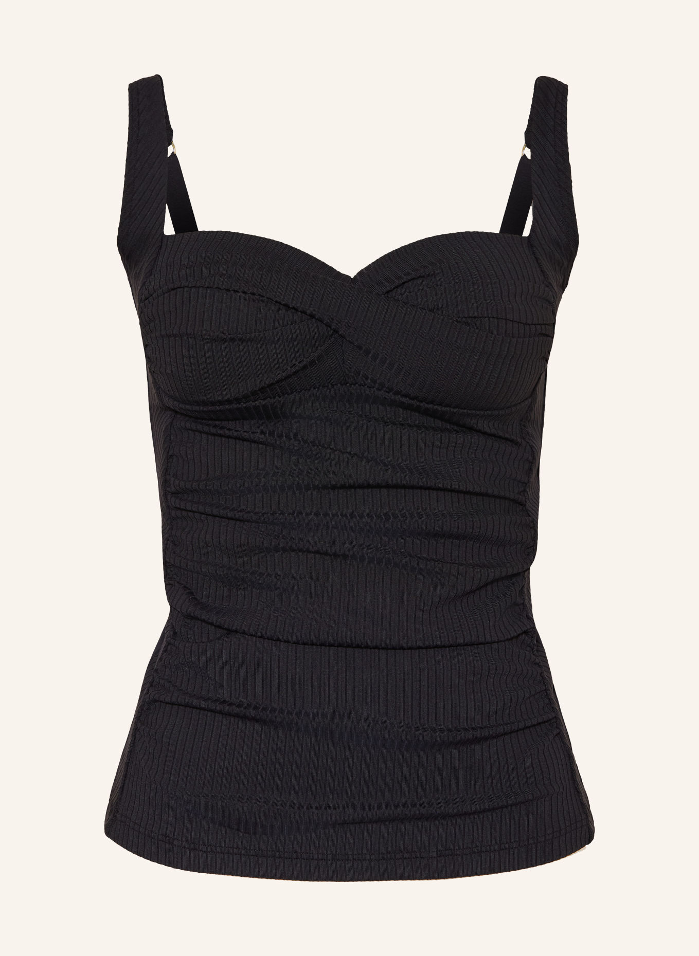 CYELL Tankini top CAVIAR: BLACK