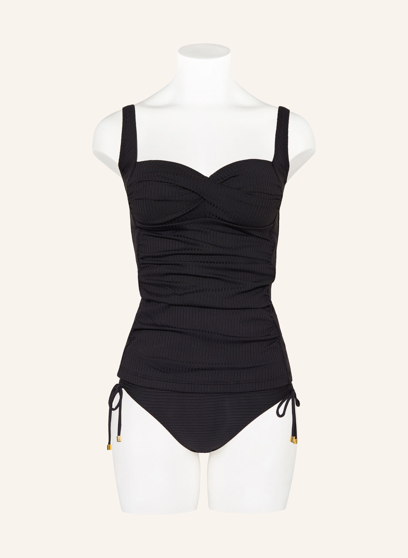 CYELL Tankini top CAVIAR: BLACK
