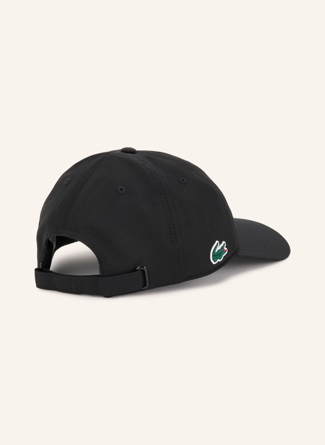 LACOSTE Cap: SCHWARZ