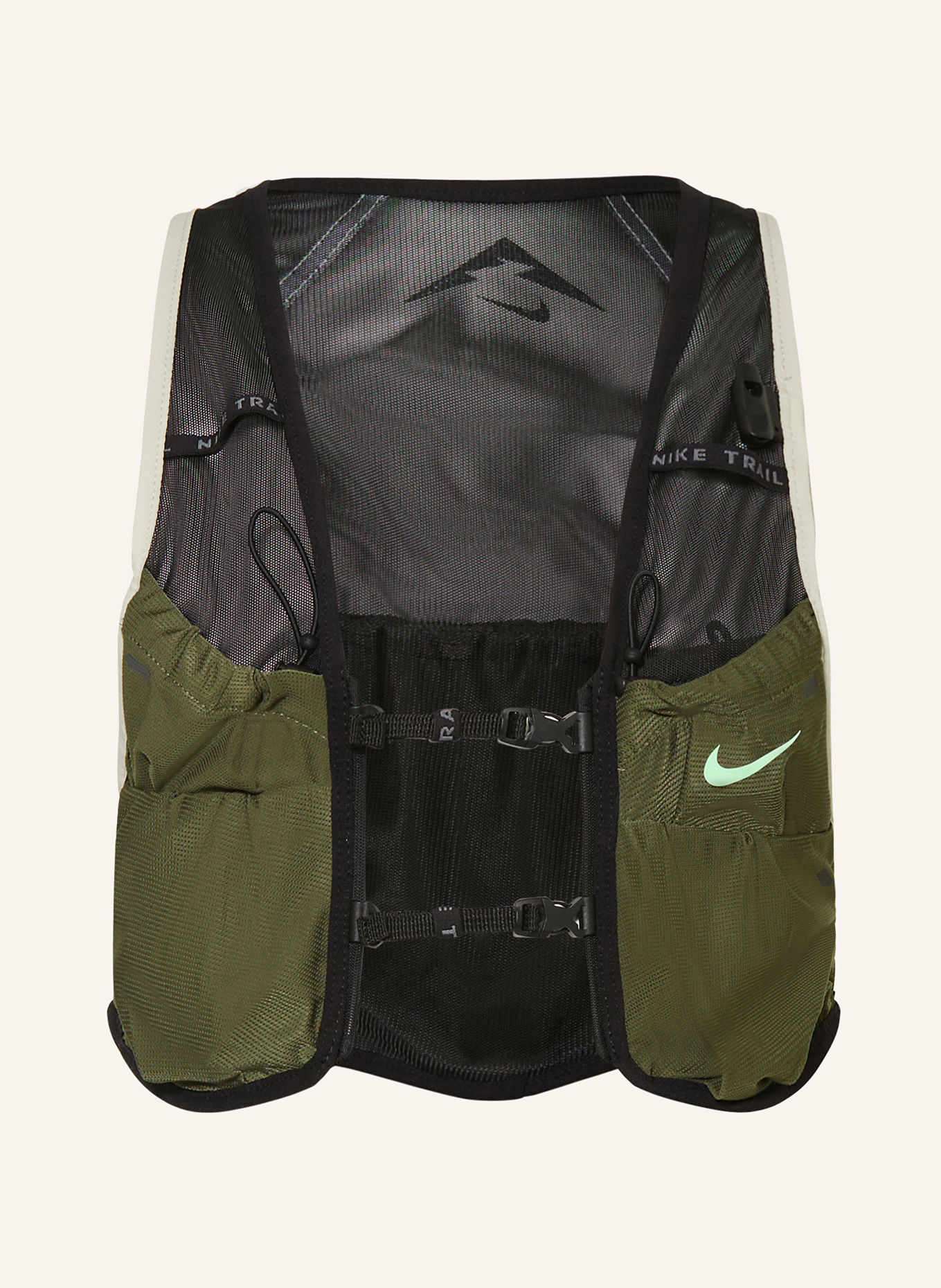 Nike Laufweste TRAIL 2.0: DUNKELGRÜN / SCHWARZ