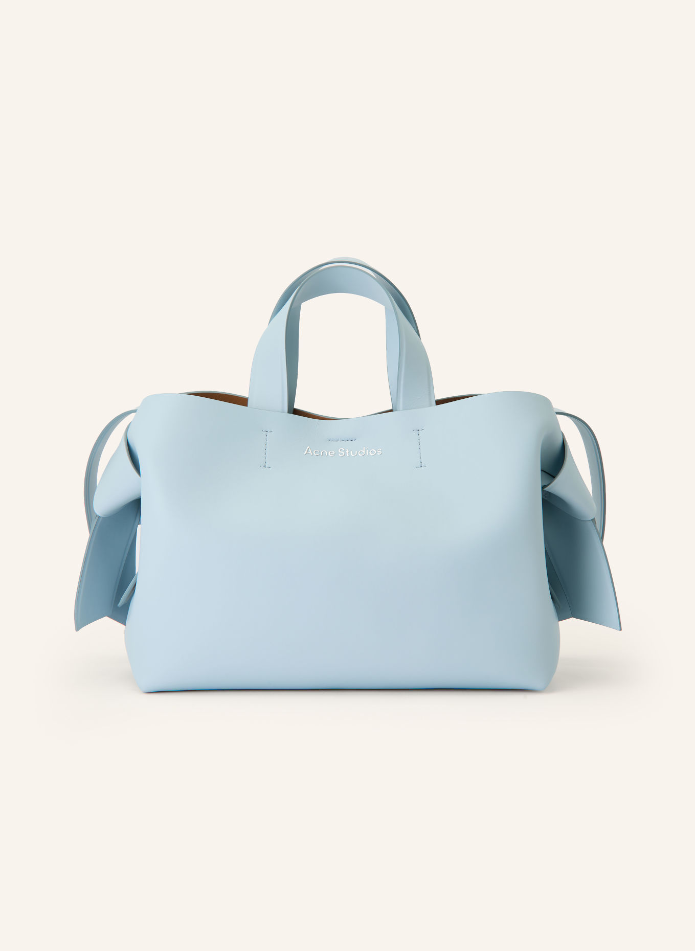 Acne Studios handtas: LICHTBLAUW / ZILVER