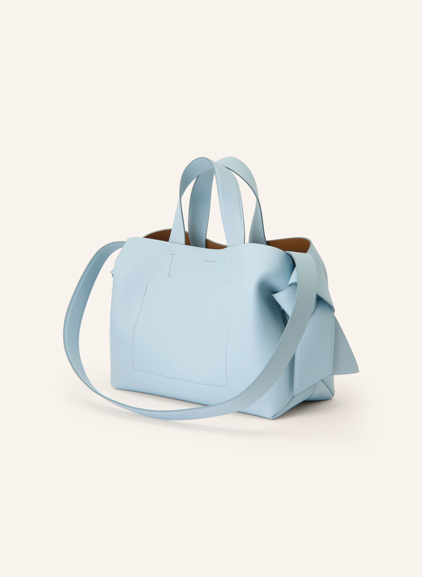 Acne Studios handtas: LICHTBLAUW / ZILVER