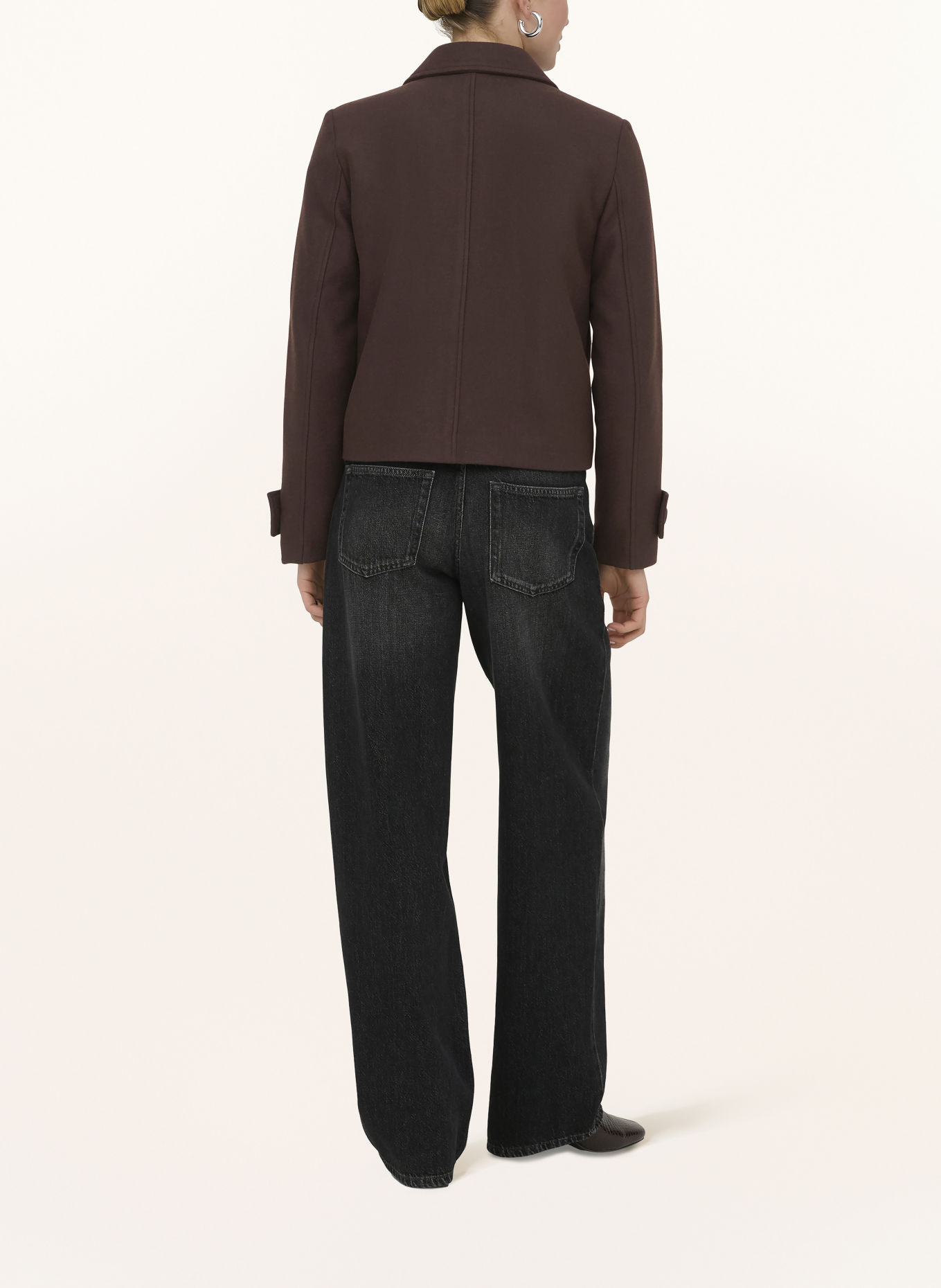 ONLY Cabanjacke: DUNKELBRAUN