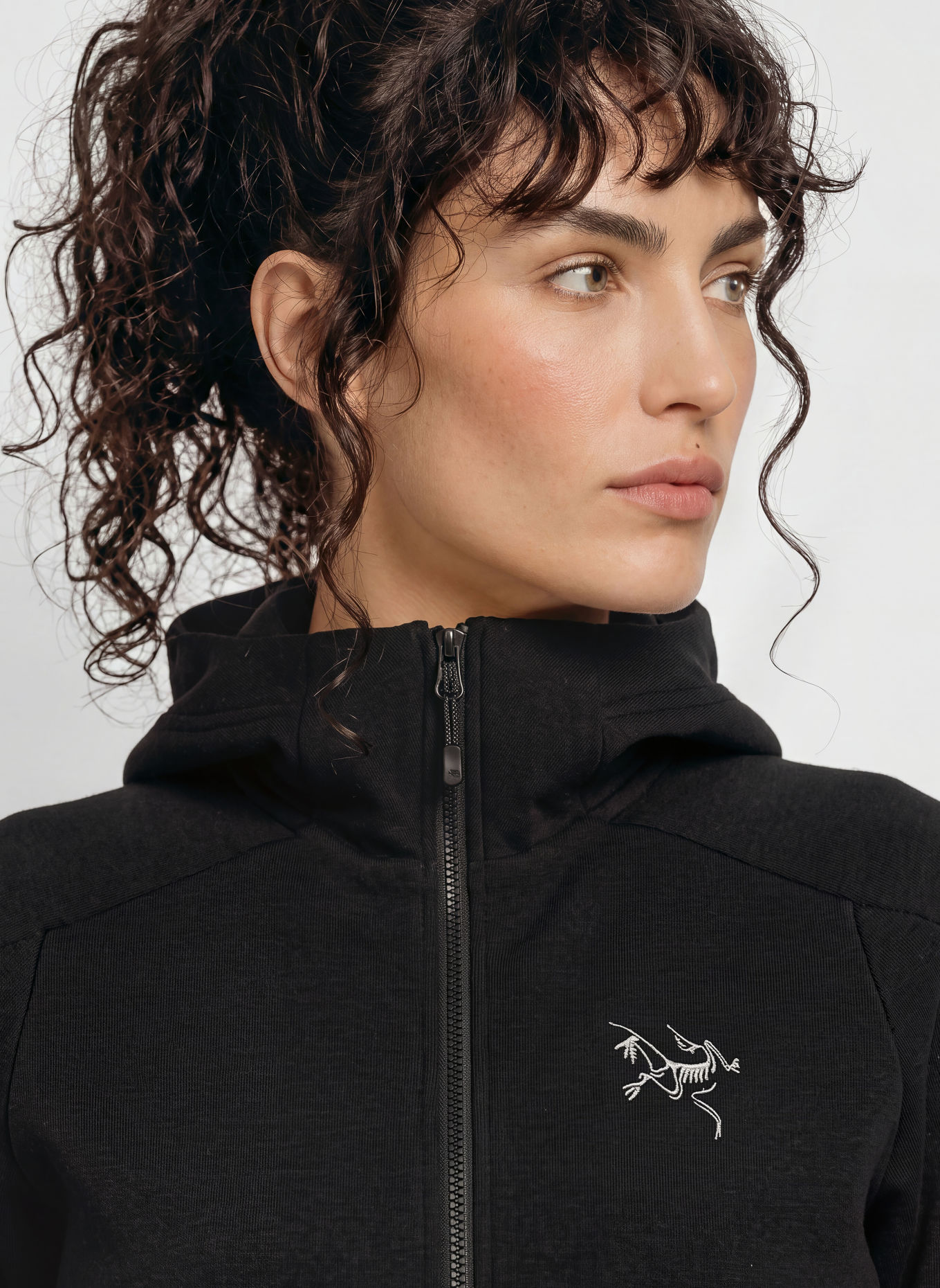 ARC'TERYX Midlayer-Jacke KYANITE: SCHWARZ
