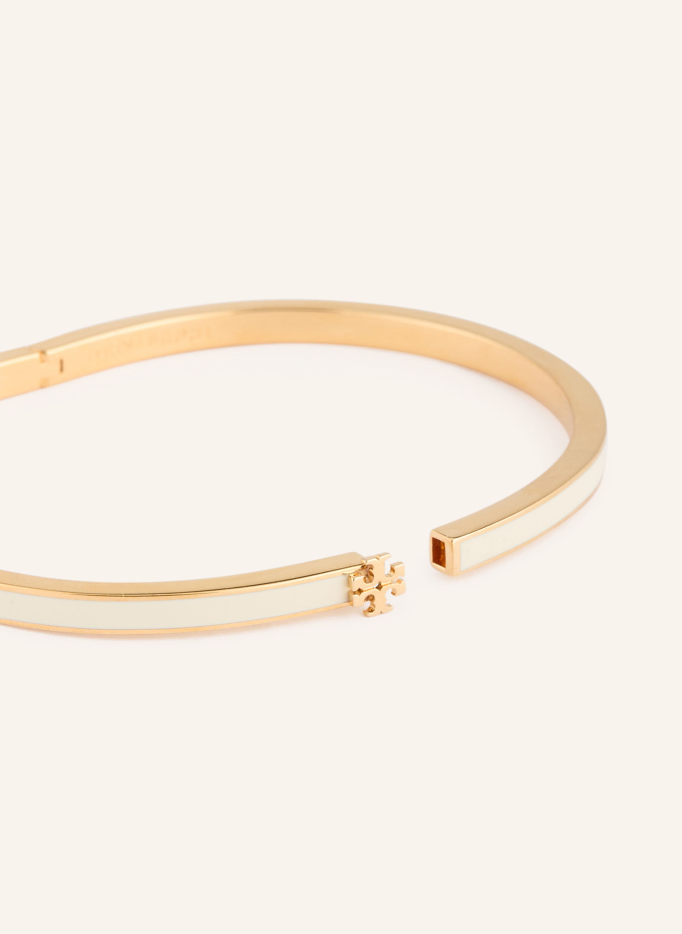 TORY BURCH Bracelet THIN KIRA: GOLD / WHITE