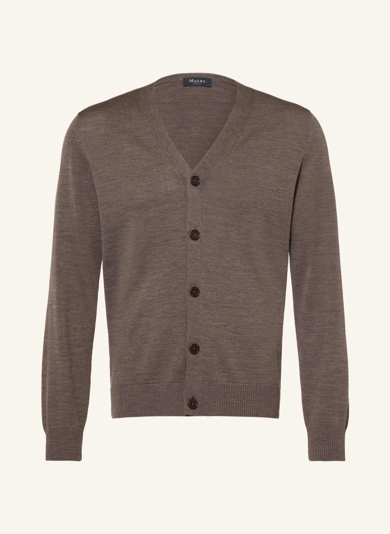 MAERZ MUENCHEN Cardigan: BROWN