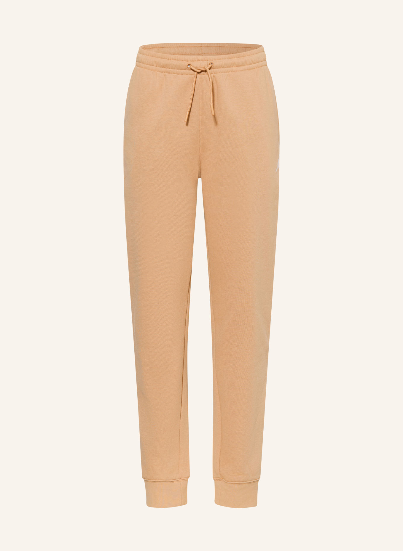 JORDAN Pants in jogger style: LIGHT BROWN