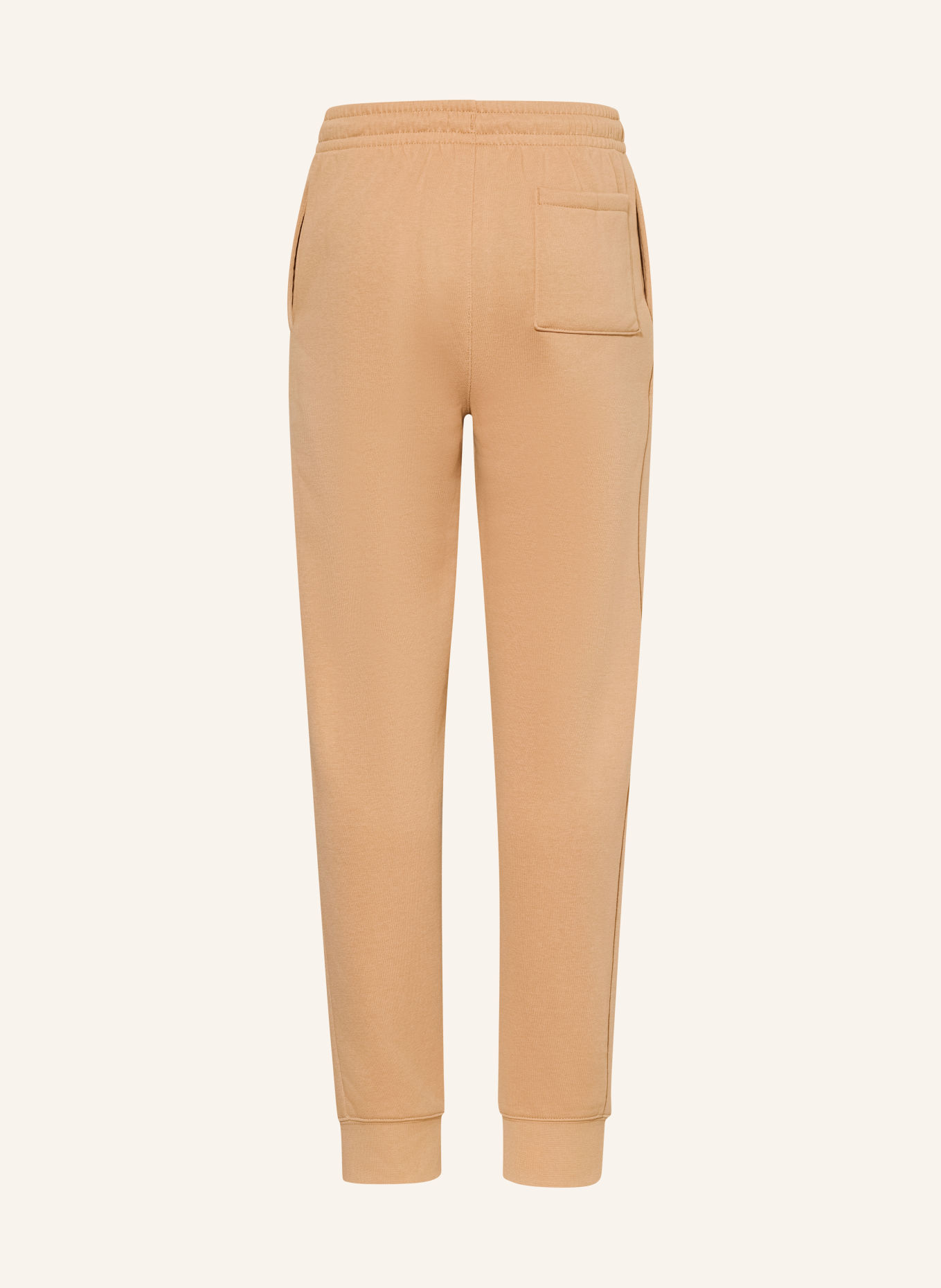 JORDAN Pants in jogger style: LIGHT BROWN
