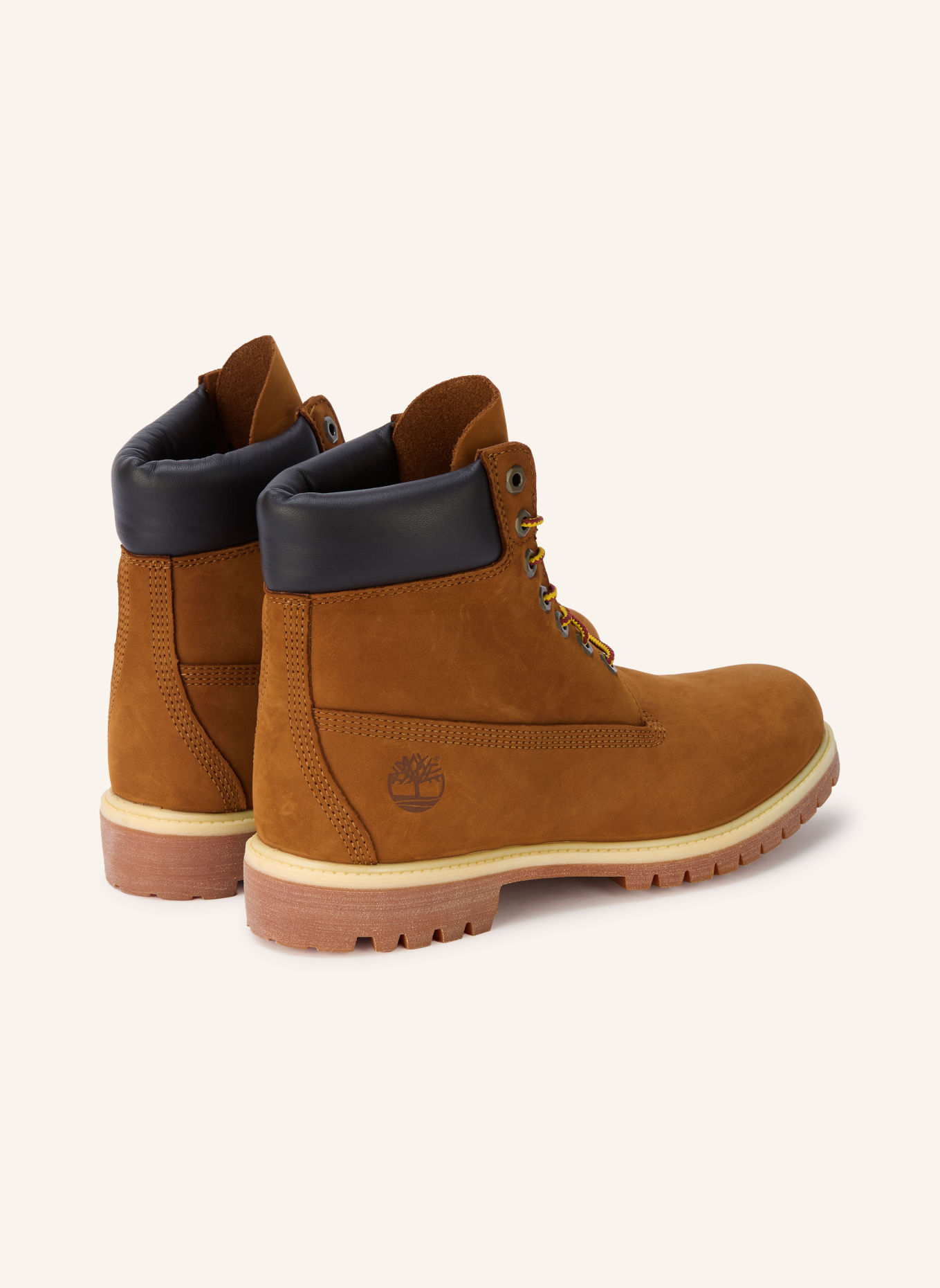 Timberland Veterschoenen PREMIUM 6 INCH: COGNAC / ZWART