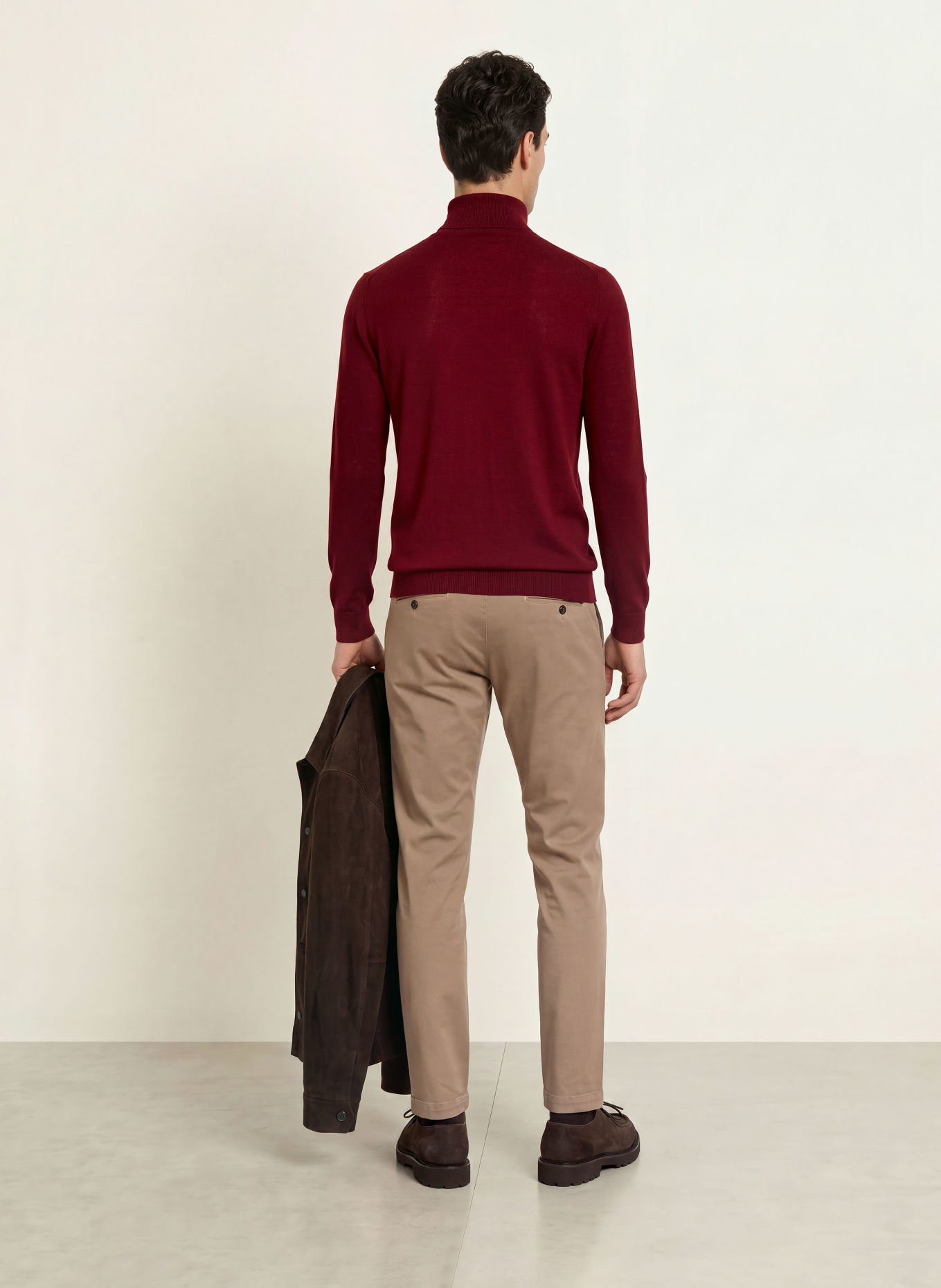 ALBERTO Pantaloni chino JUMP Slim Fit: MARO DESCHIS