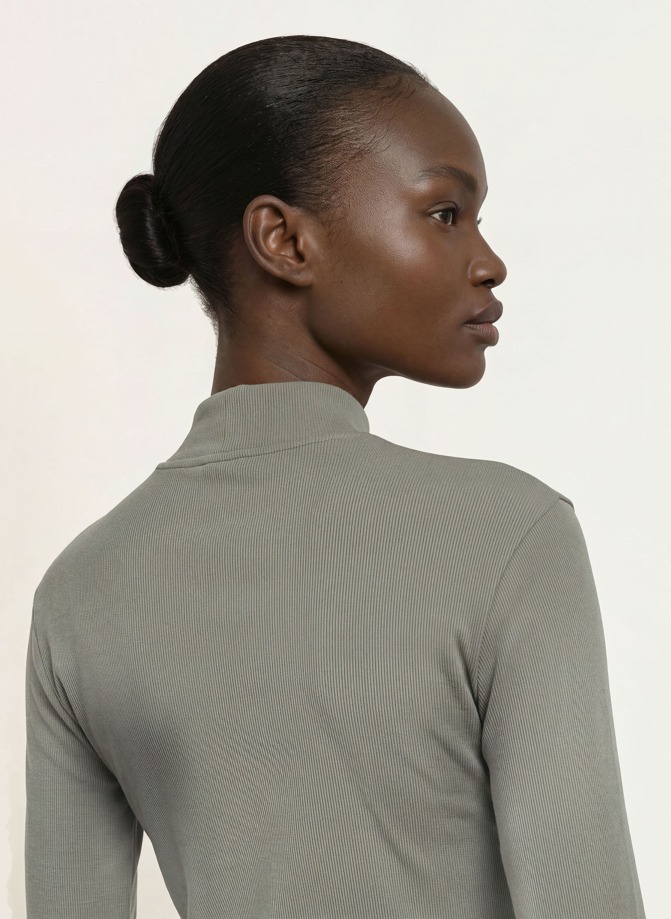 HUGO Longsleeve EASY: KHAKI