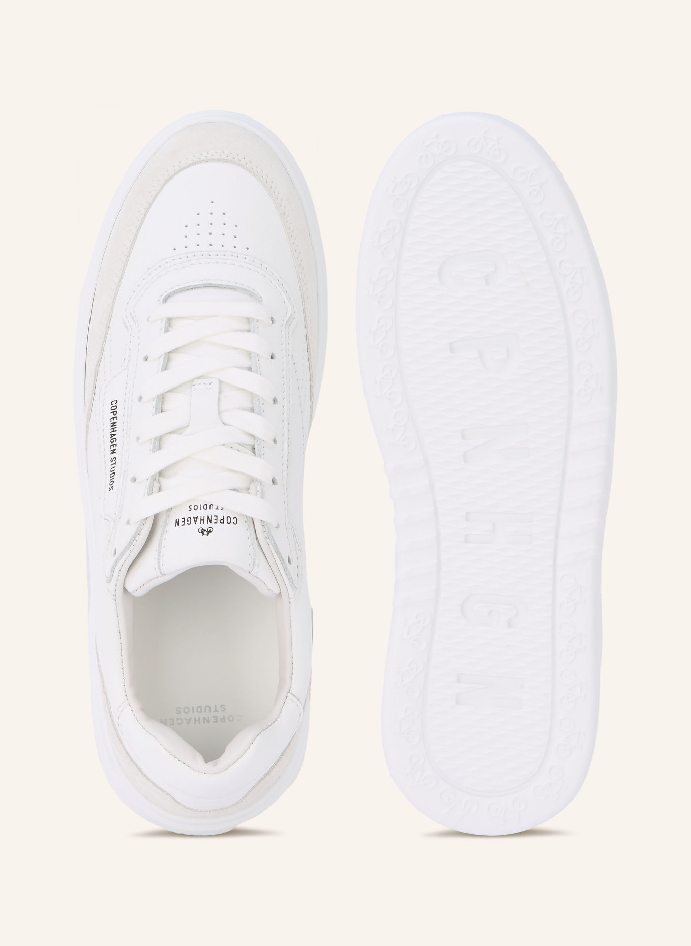 COPENHAGEN STUDIOS Sneakersy CPH89M: BÍLÁ