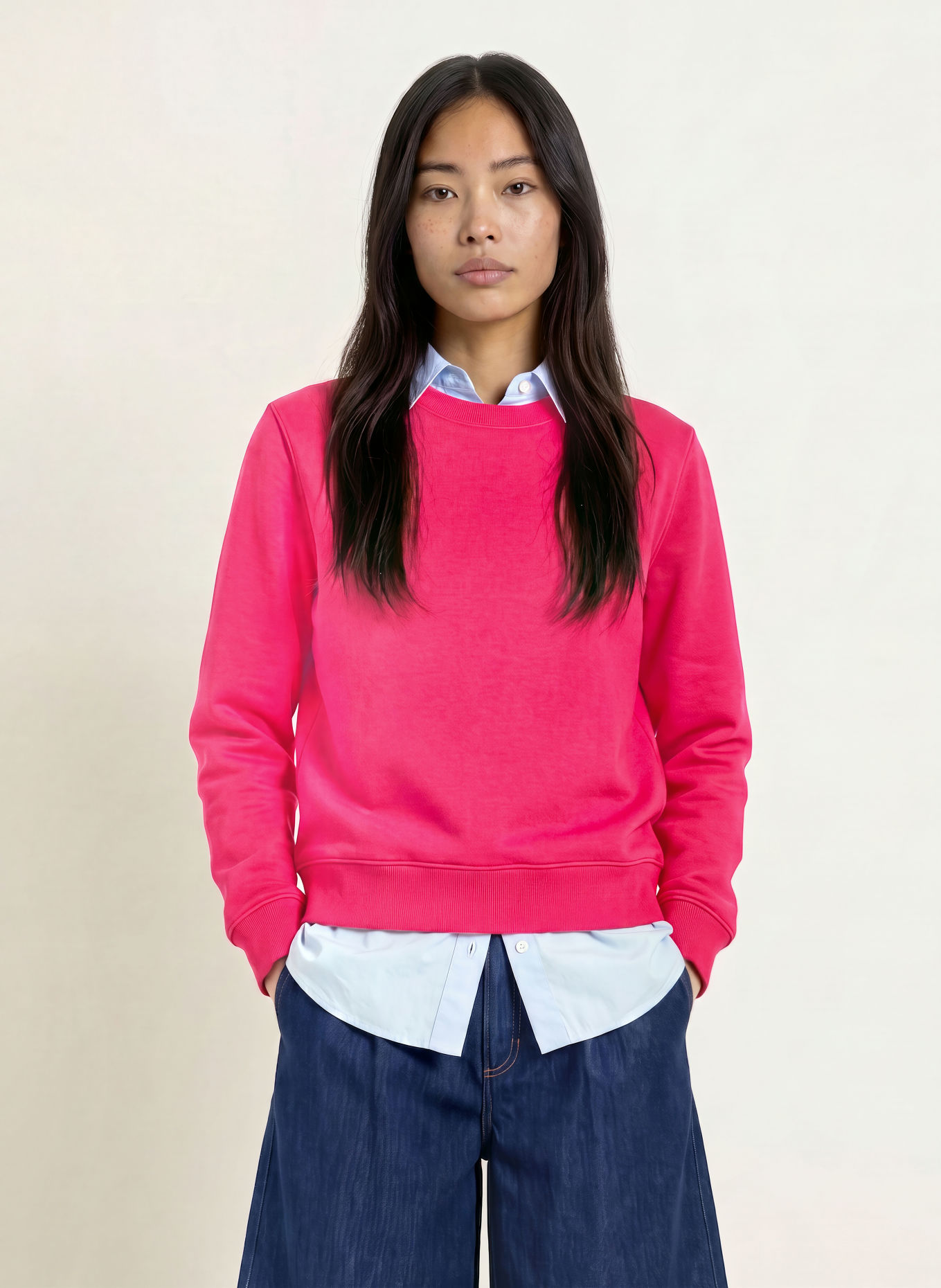 TOMMY JEANS Sweatshirt: PINK
