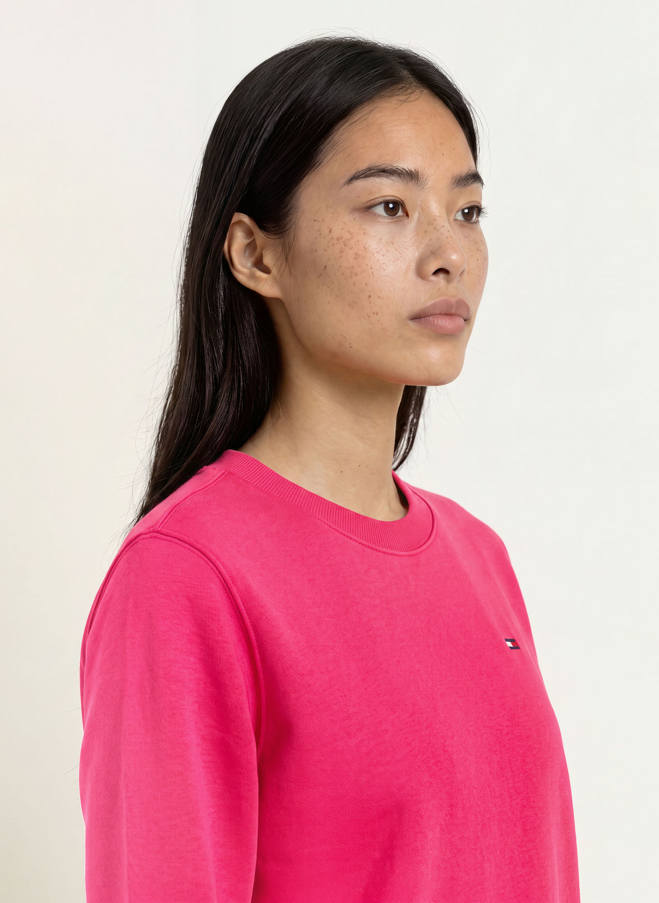 TOMMY JEANS Sweatshirt: PINK
