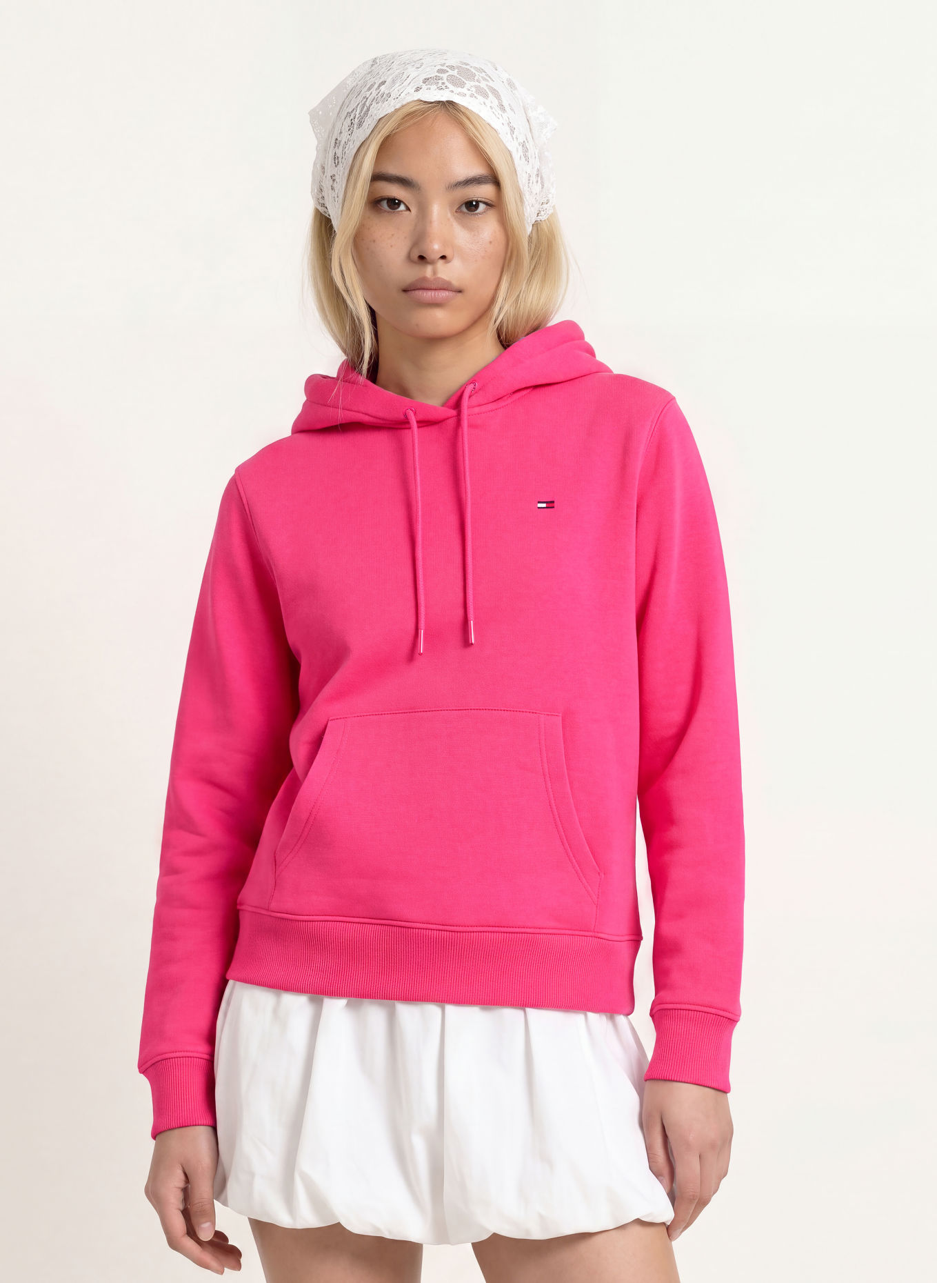 TOMMY JEANS Hoodie: PINK