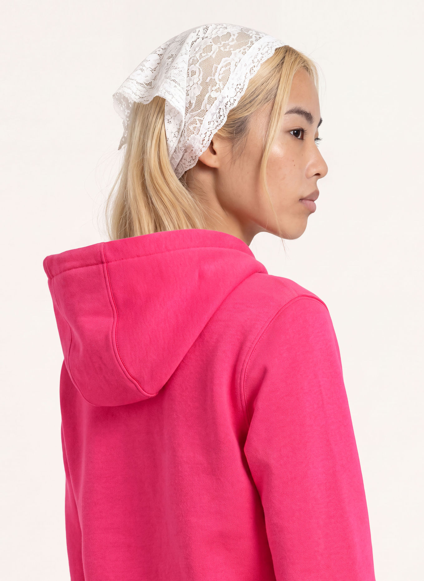 TOMMY JEANS Hoodie: PINK