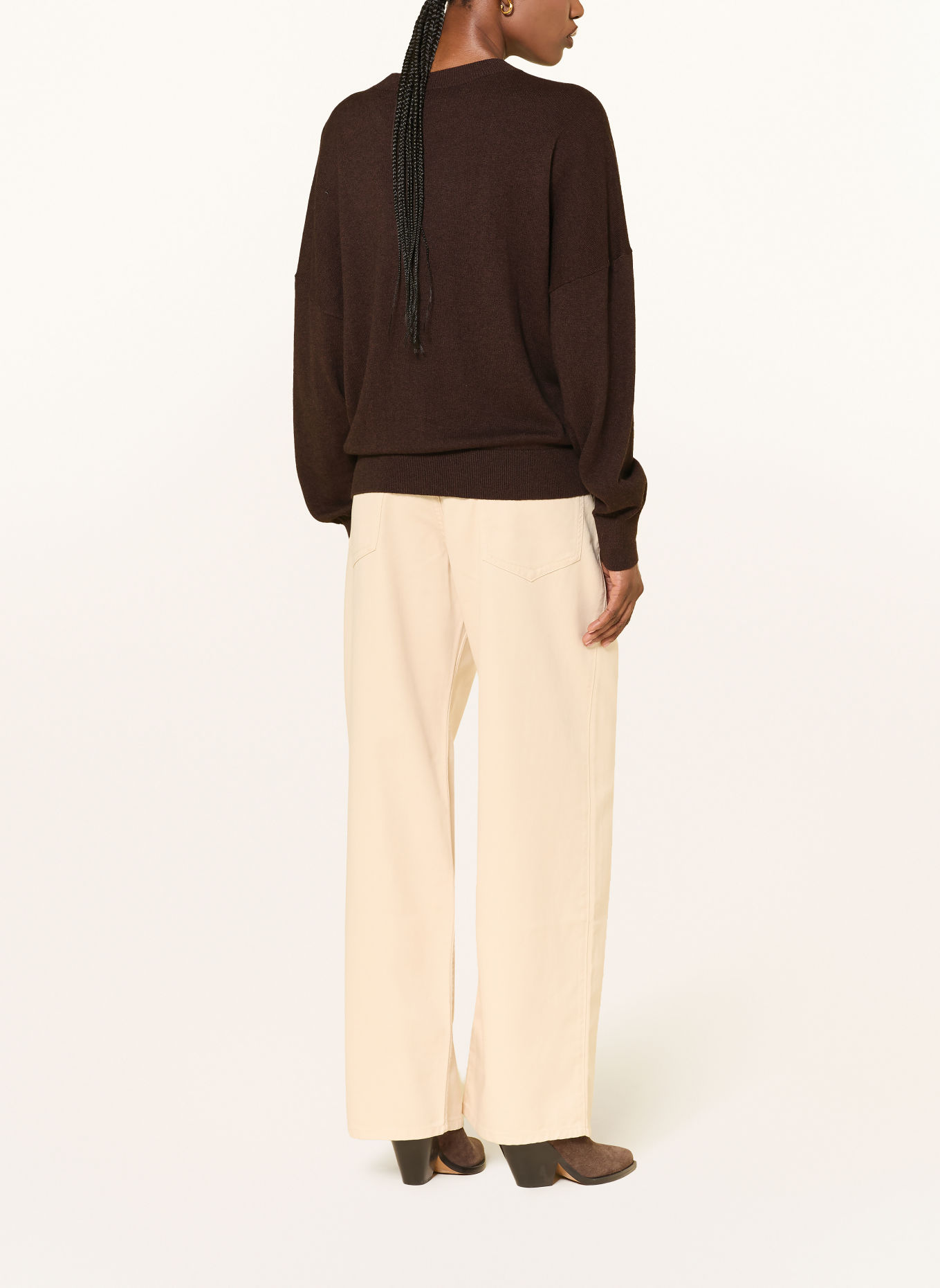 MARANT ÉTOILE Pullover MARISANS: DUNKELBRAUN / CAMEL