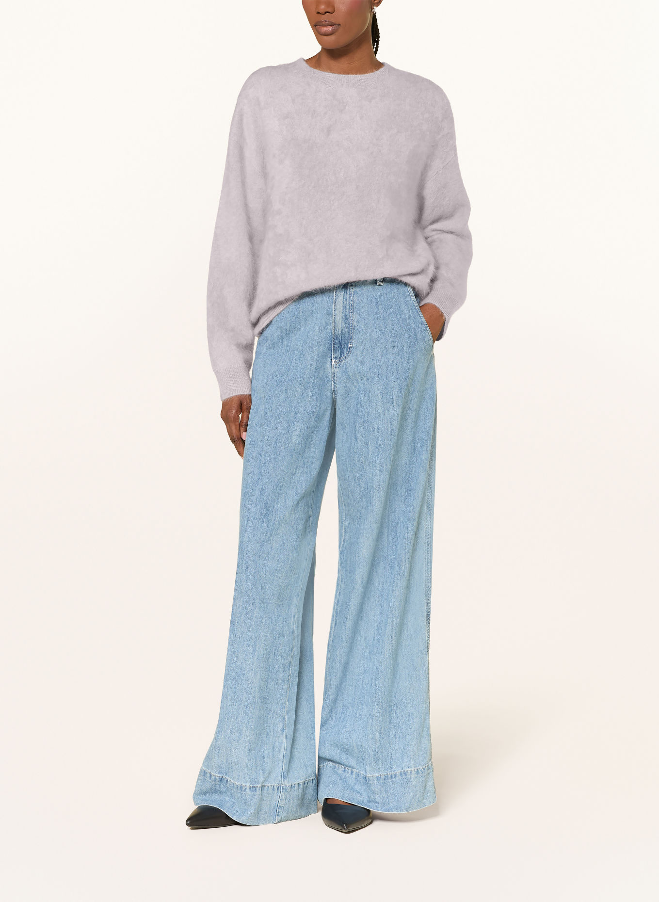 windsor. Cashmere sweater: TAUPE