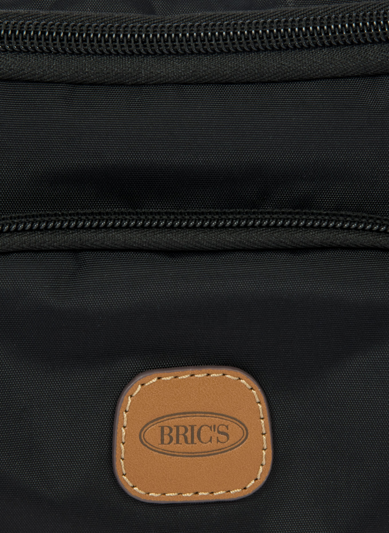BRIC'S Sacoche ceinture MARSUPIO: NOIR / OR / MARRON