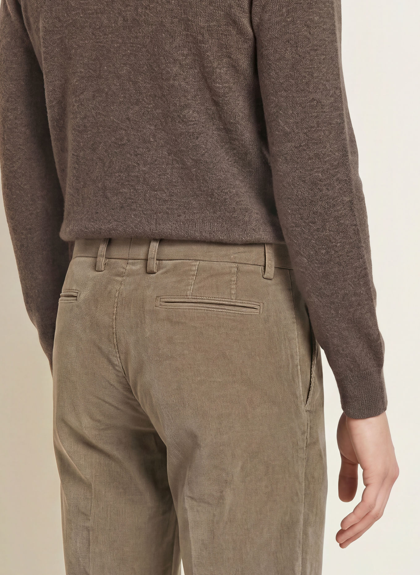 BOGLIOLI Cordhose Slim Fit: 464 taupe