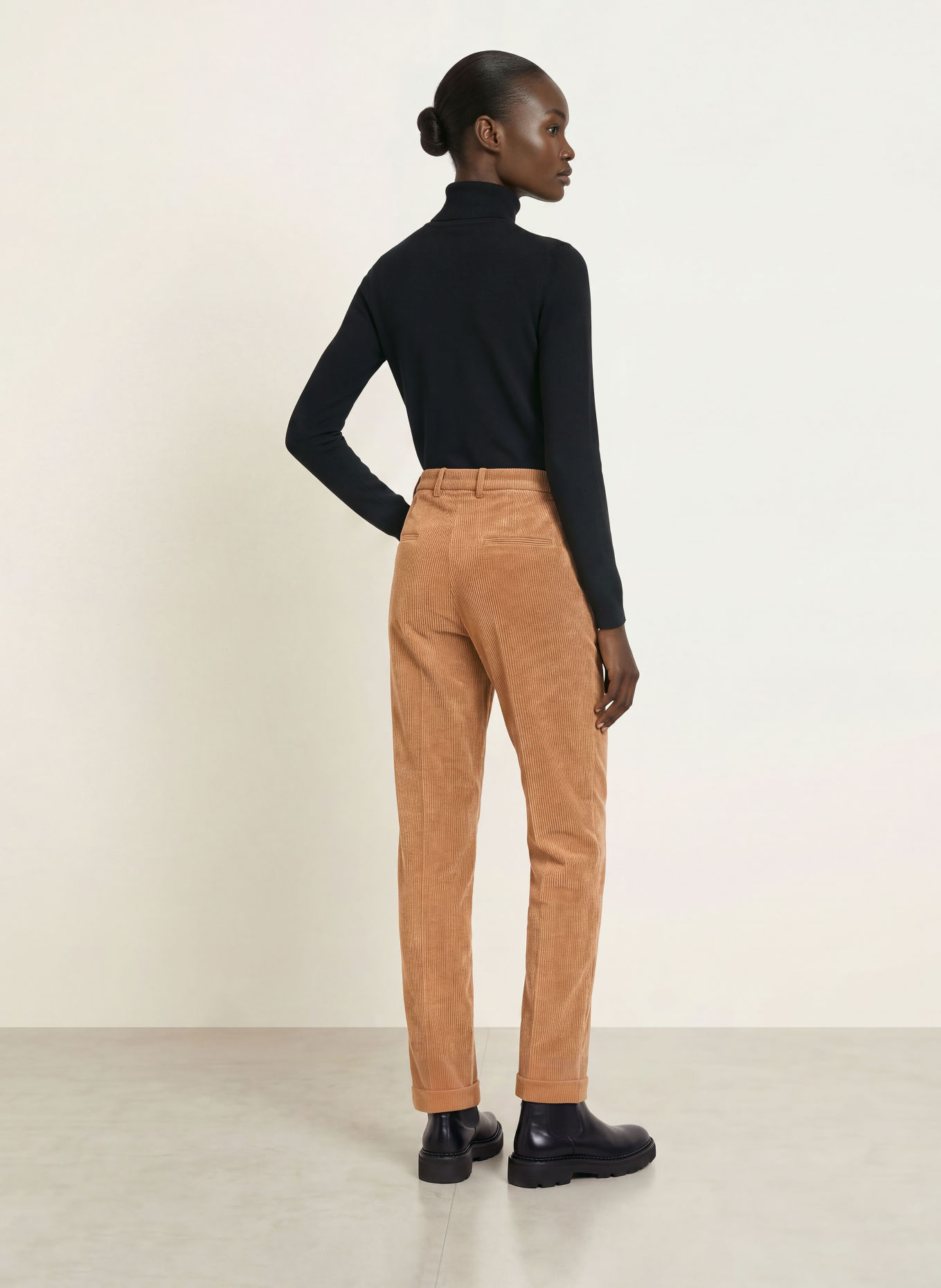 CAMBIO Cordhose KRYSTAL: COGNAC