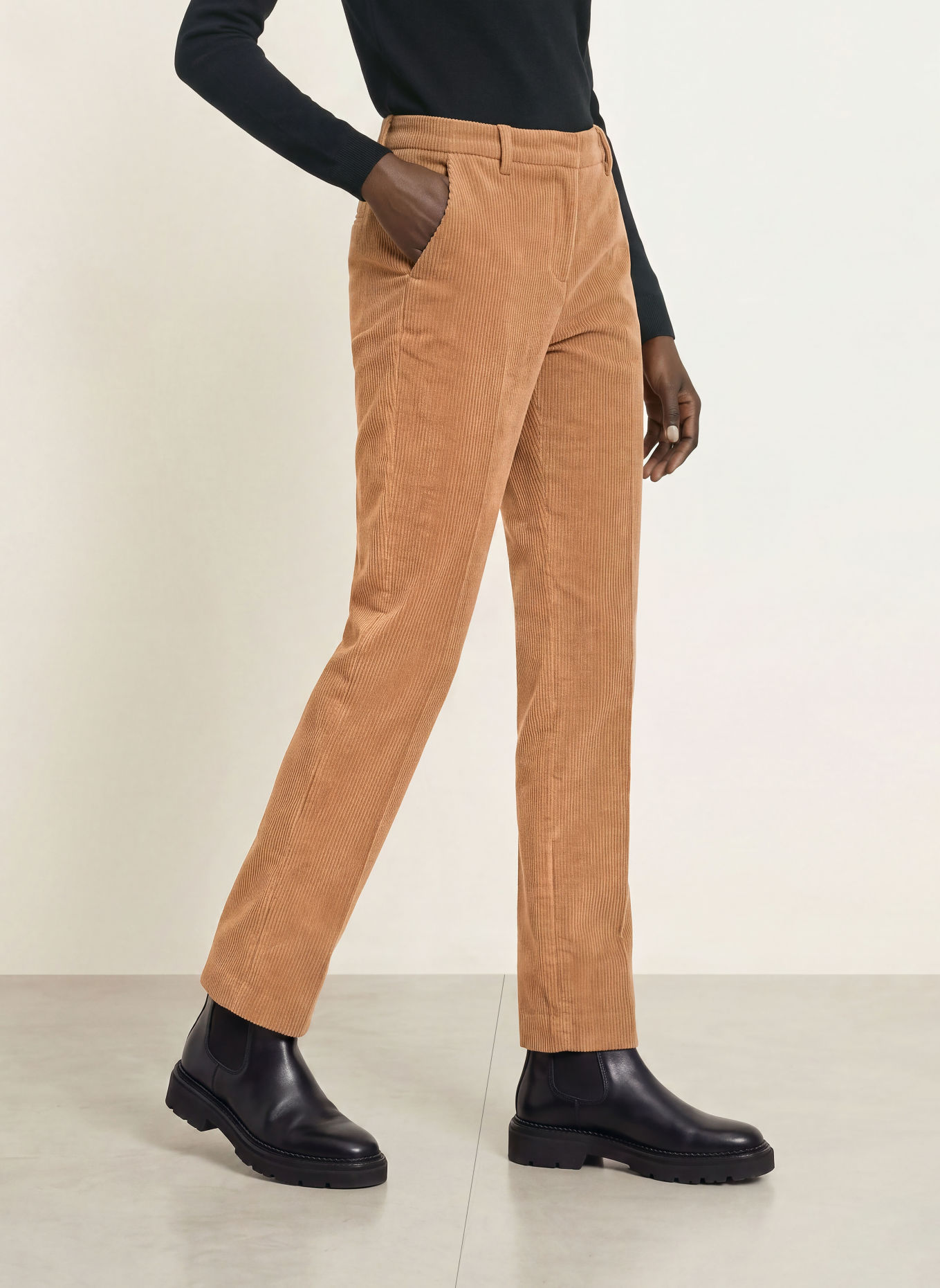 CAMBIO Cordhose KRYSTAL: COGNAC