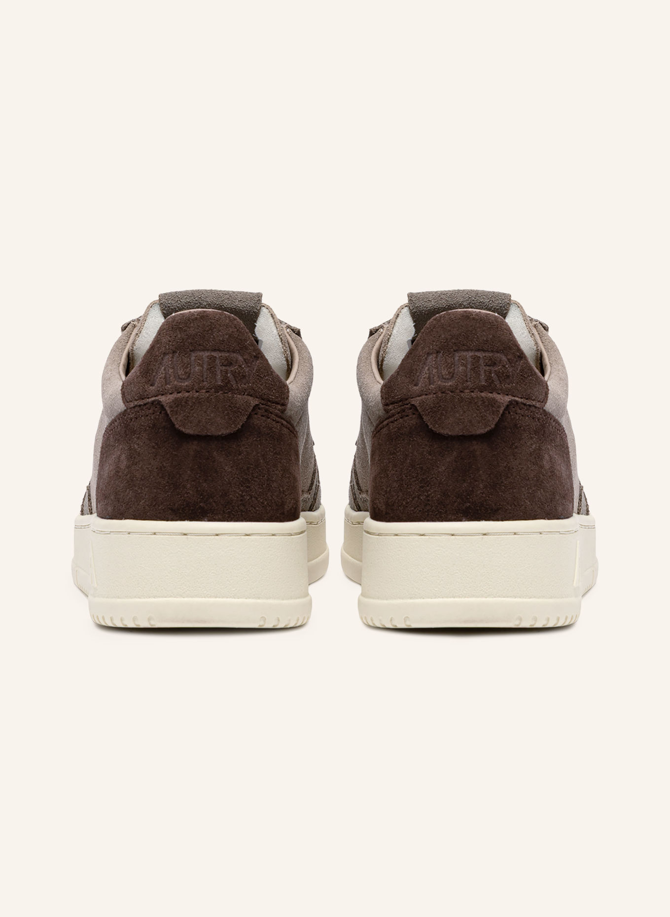AUTRY Sneaker MEDALIST LOW: BRUIN / MARRON FONCÉ