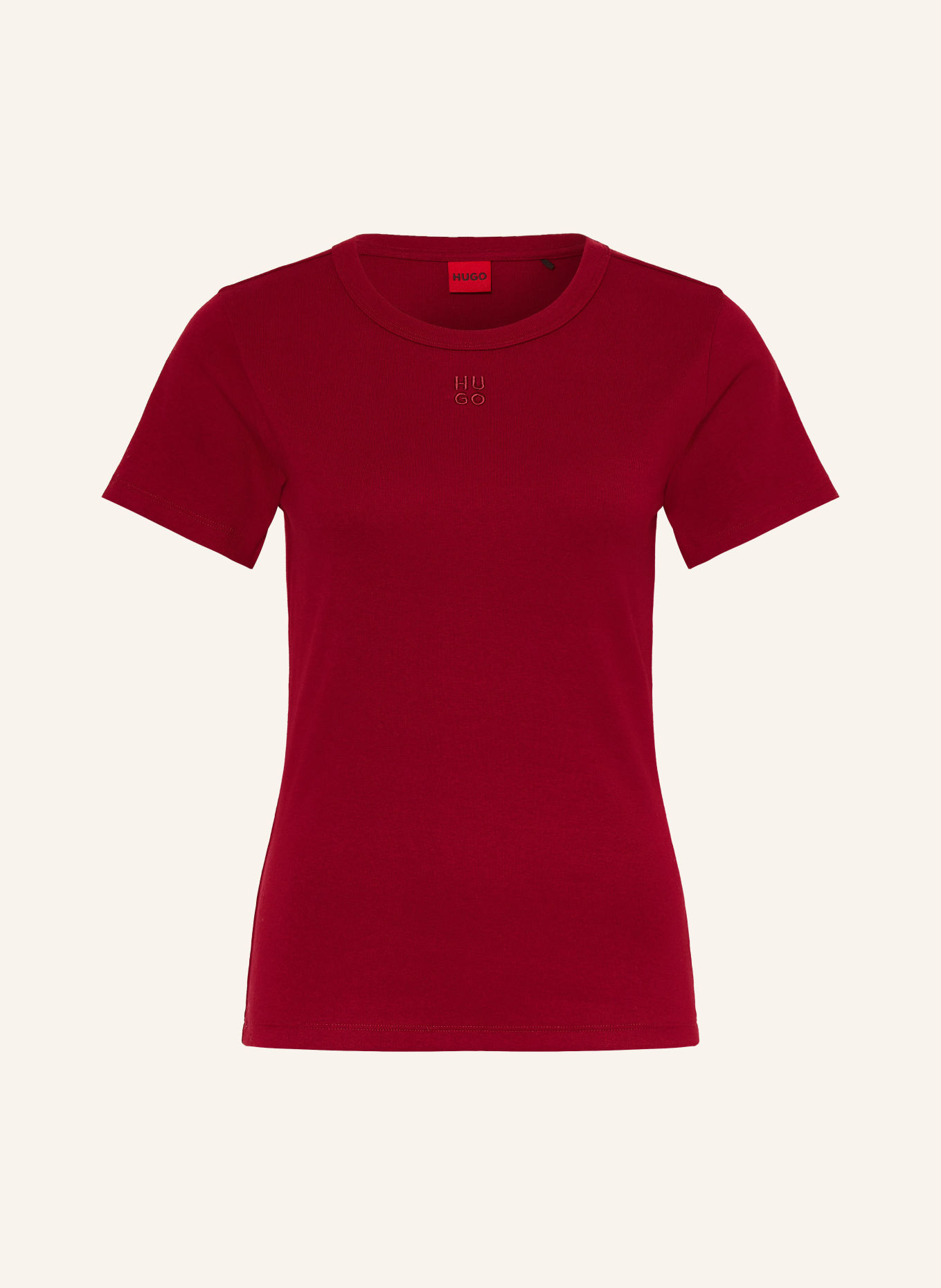 HUGO DELORIS T-shirt: DARK RED