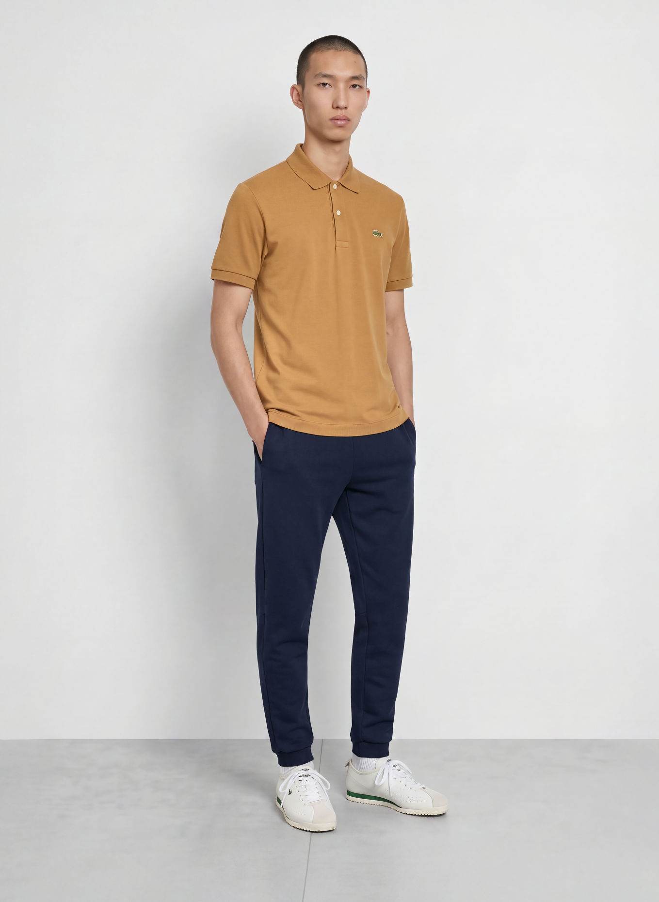 LACOSTE Piqué poloshirt: BRUIN