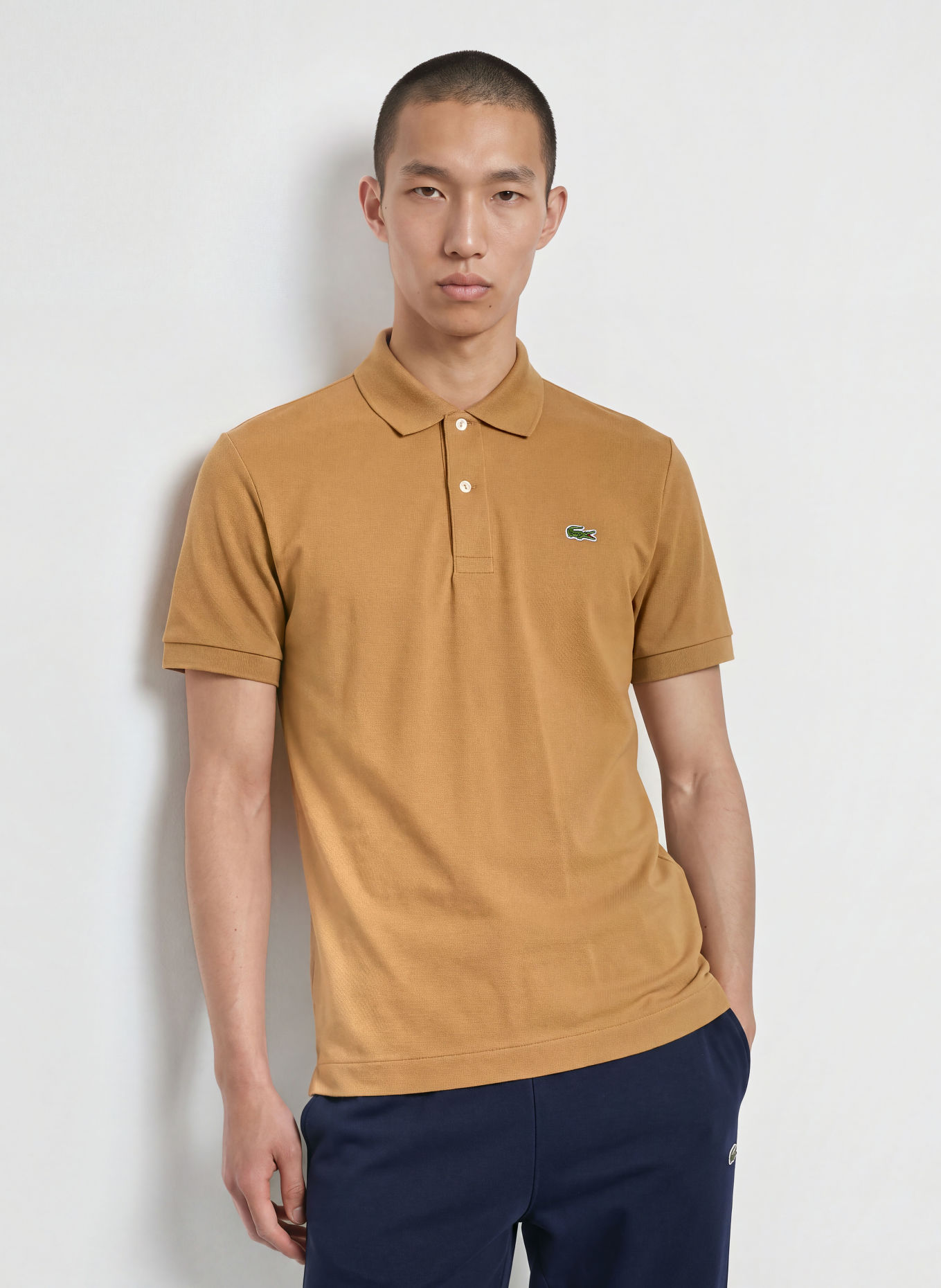 LACOSTE Piqué poloshirt: BRUIN