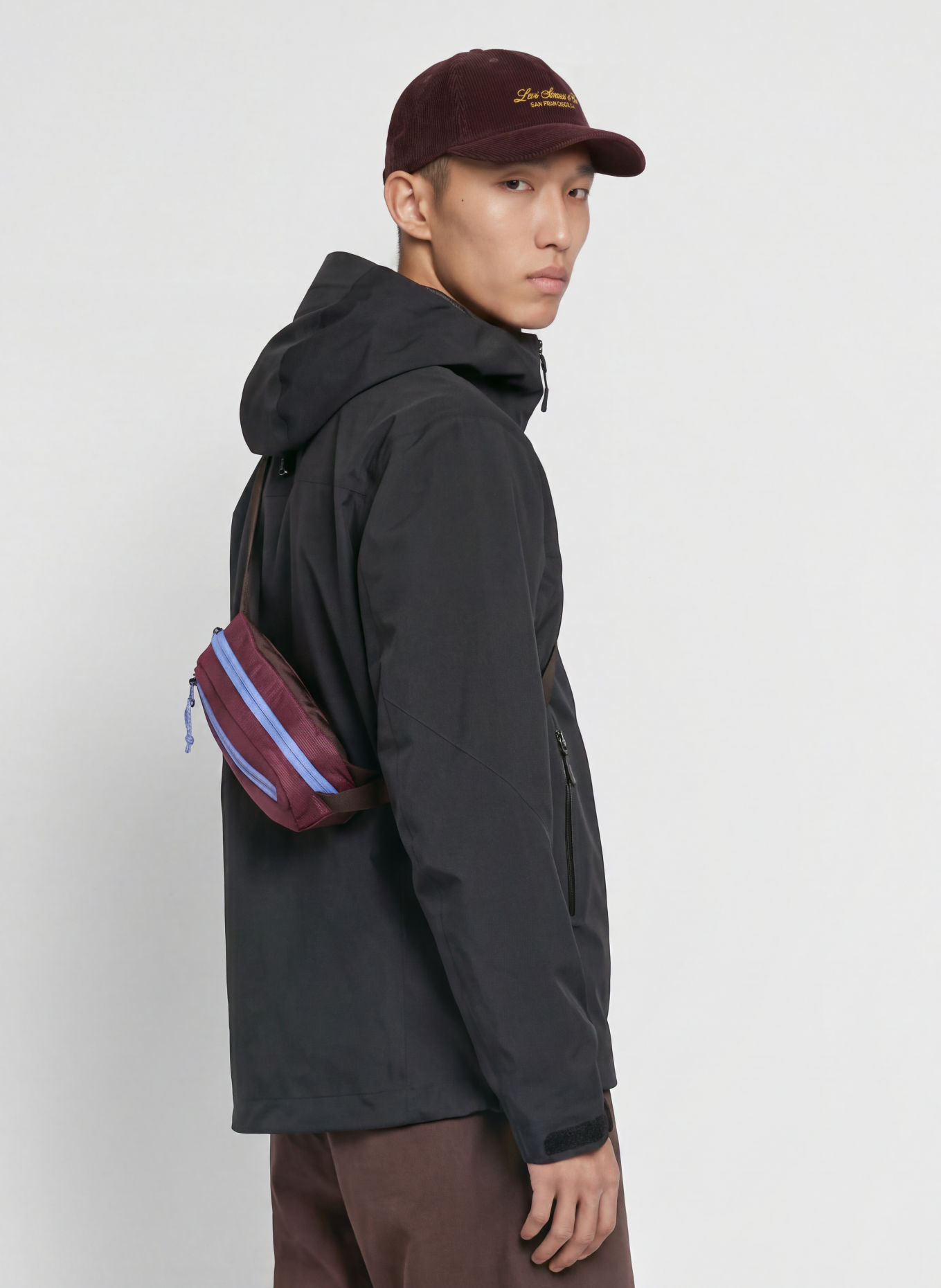 patagonia Heuptas TERRAVIA MINI: DONKERROOD / MARRON FONCÉ