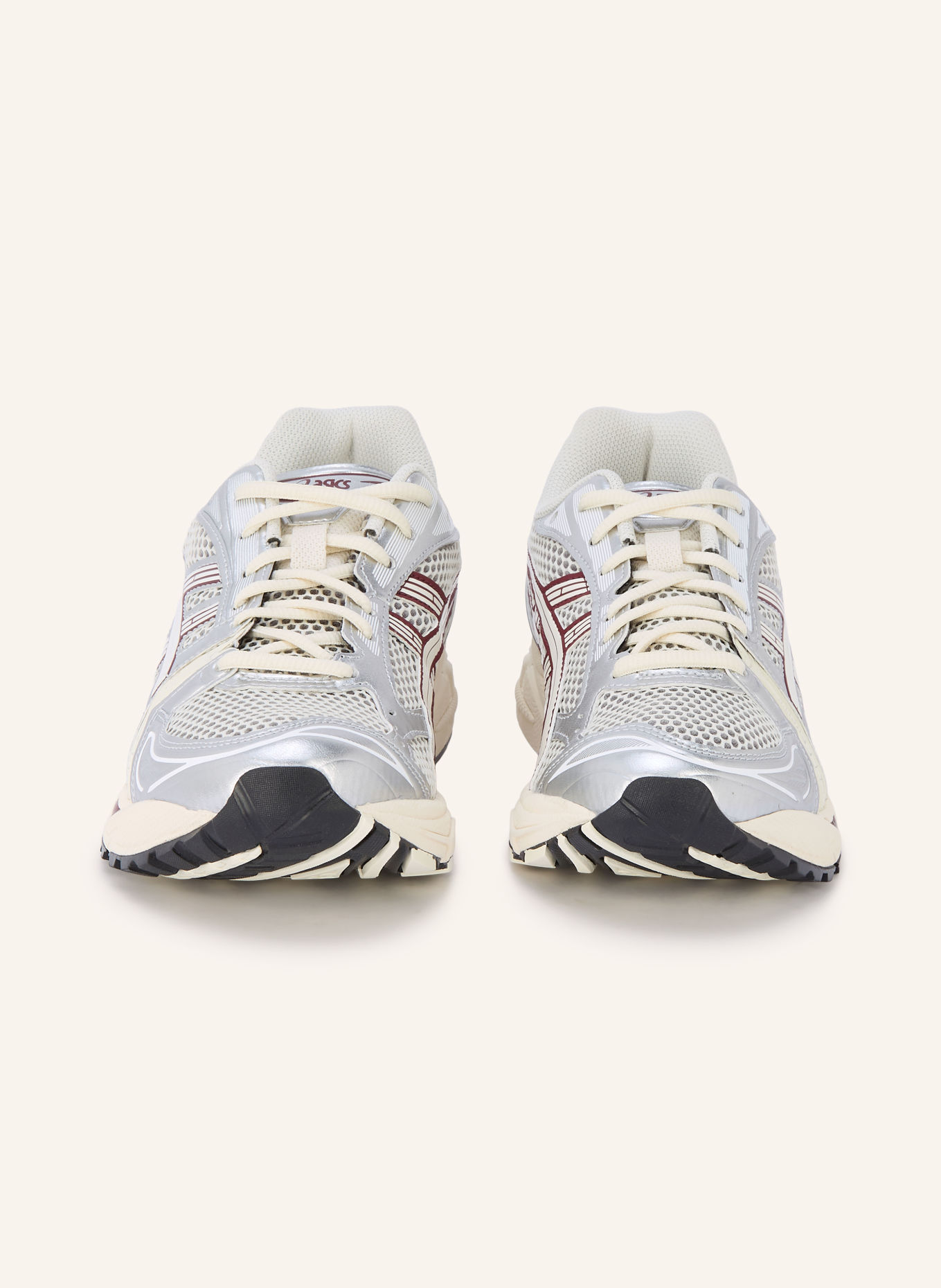 ASICS Sneakersy GEL-KAYANO™ 14: SREBRNY / KREMOWY / CIEMNOCZERWONY