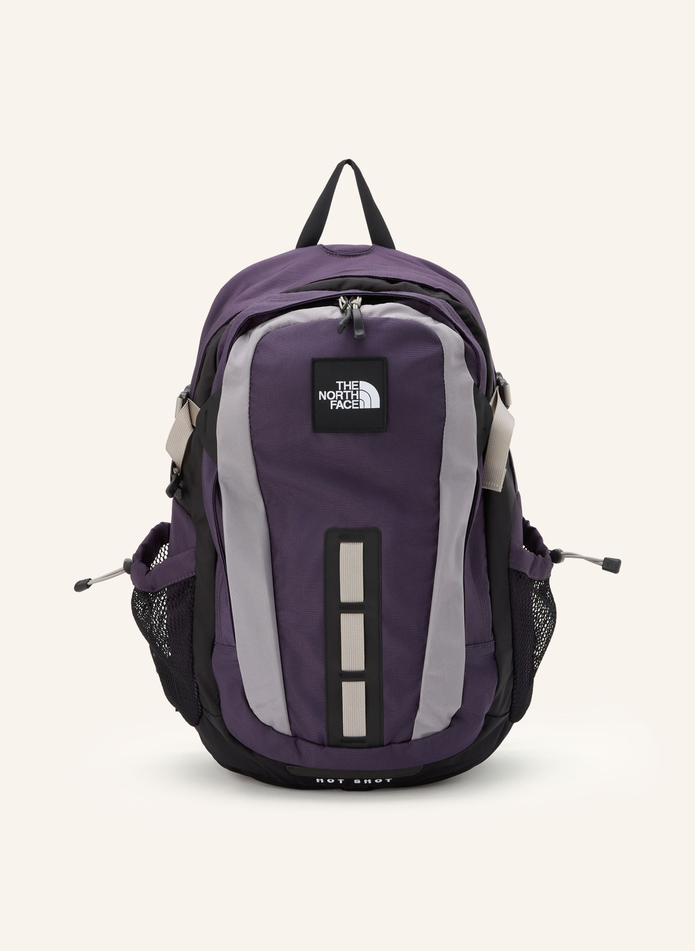 THE NORTH FACE Rugzak HOT SHOT 30 l met laptopvak: DONKERPAARS / GRIJS / ZWART
