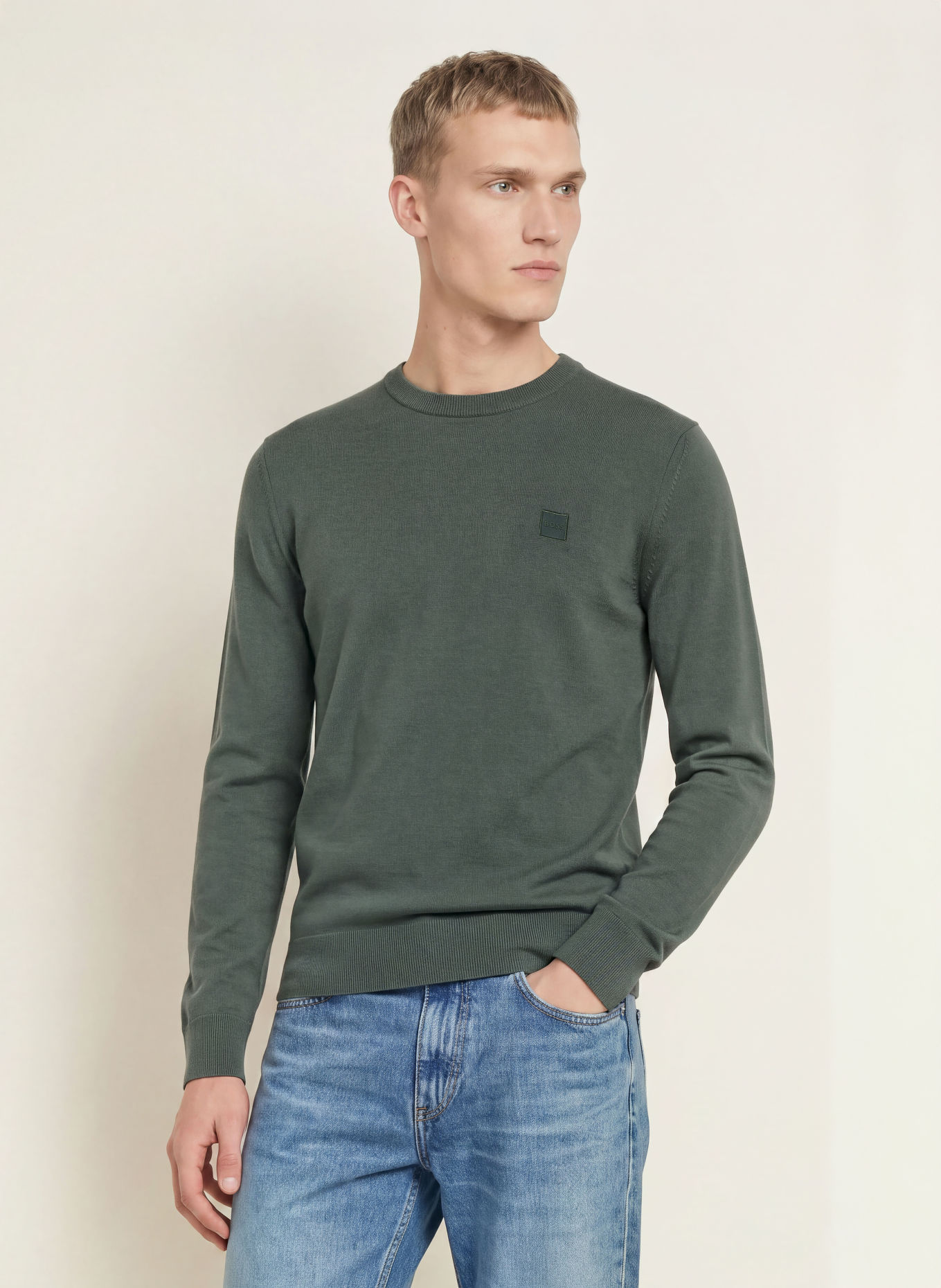 BOSS Pullover KANOVANO: PETROL