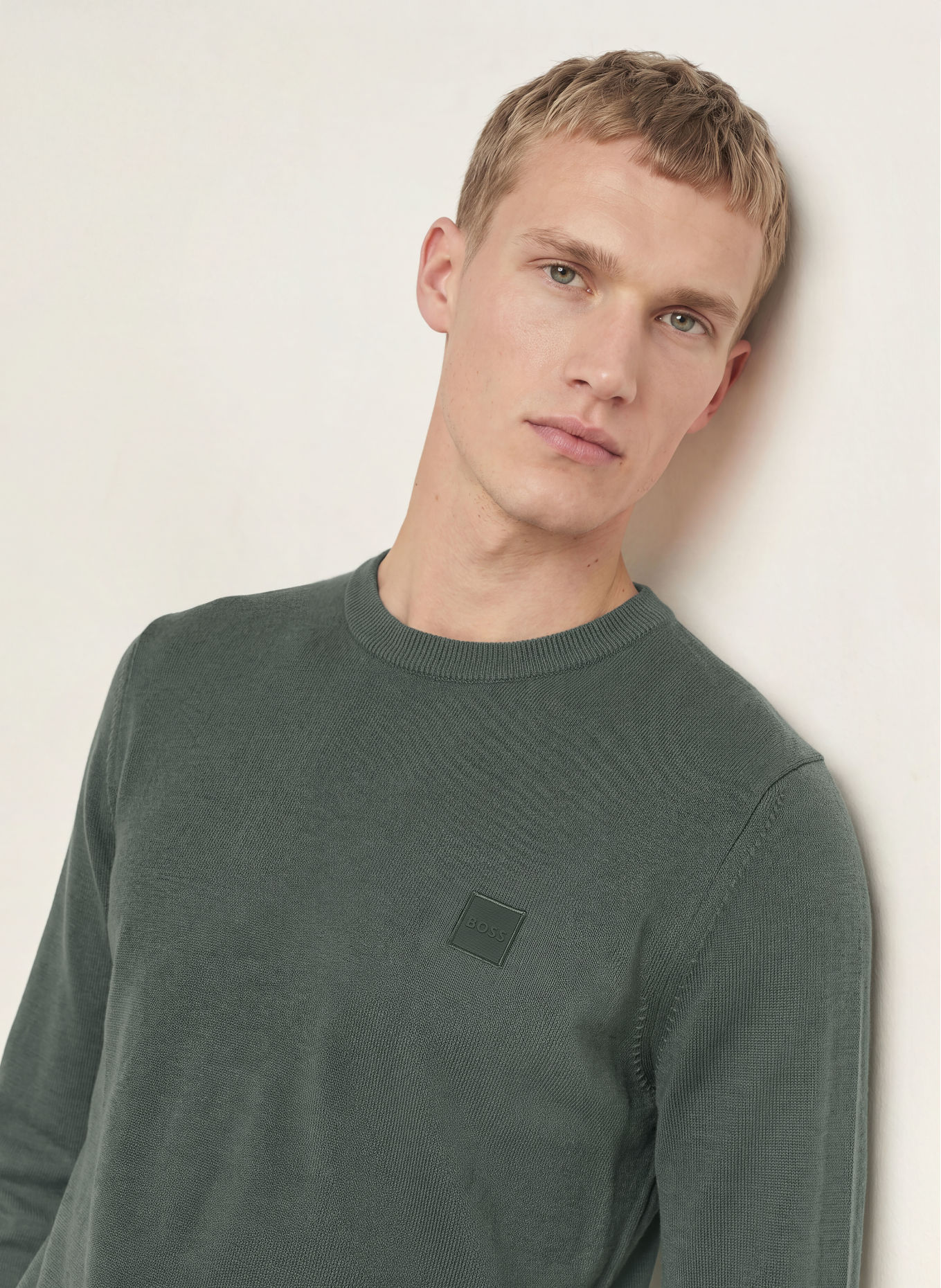 BOSS Pullover KANOVANO: PETROL