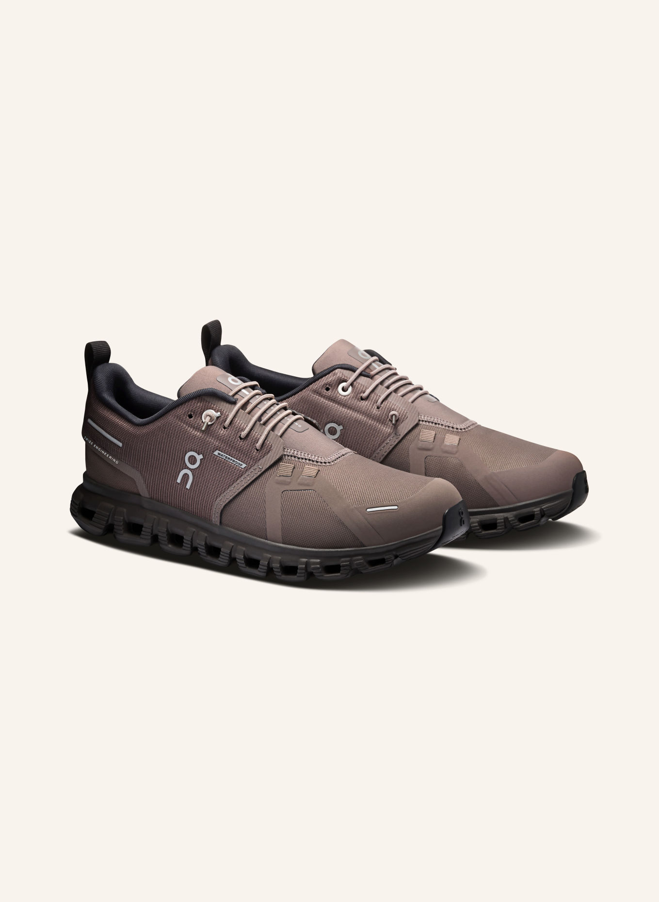 On Sneaker CLOUD 6 WP: TAUPE