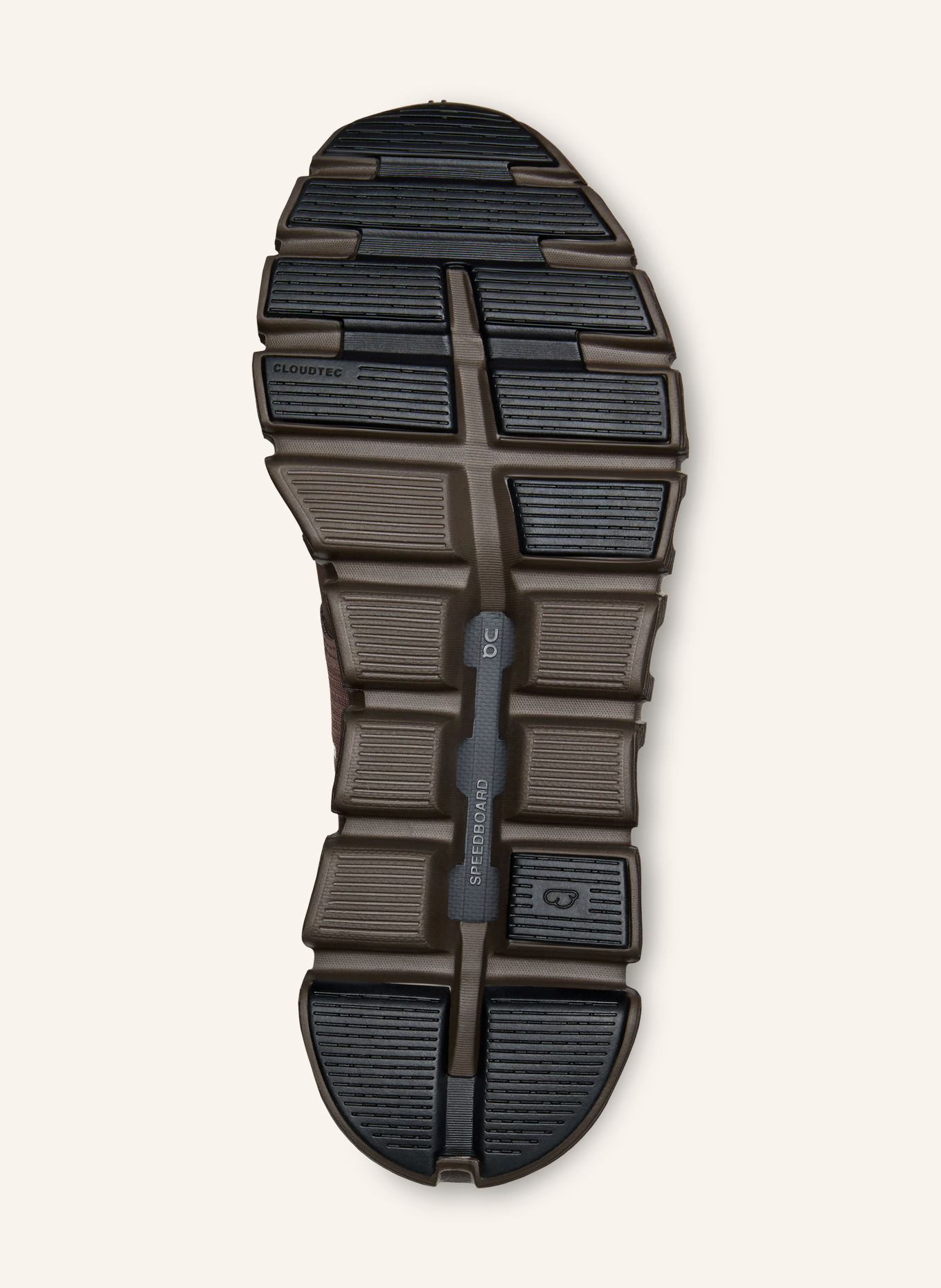 On Sneaker CLOUD 6 WP: TAUPE