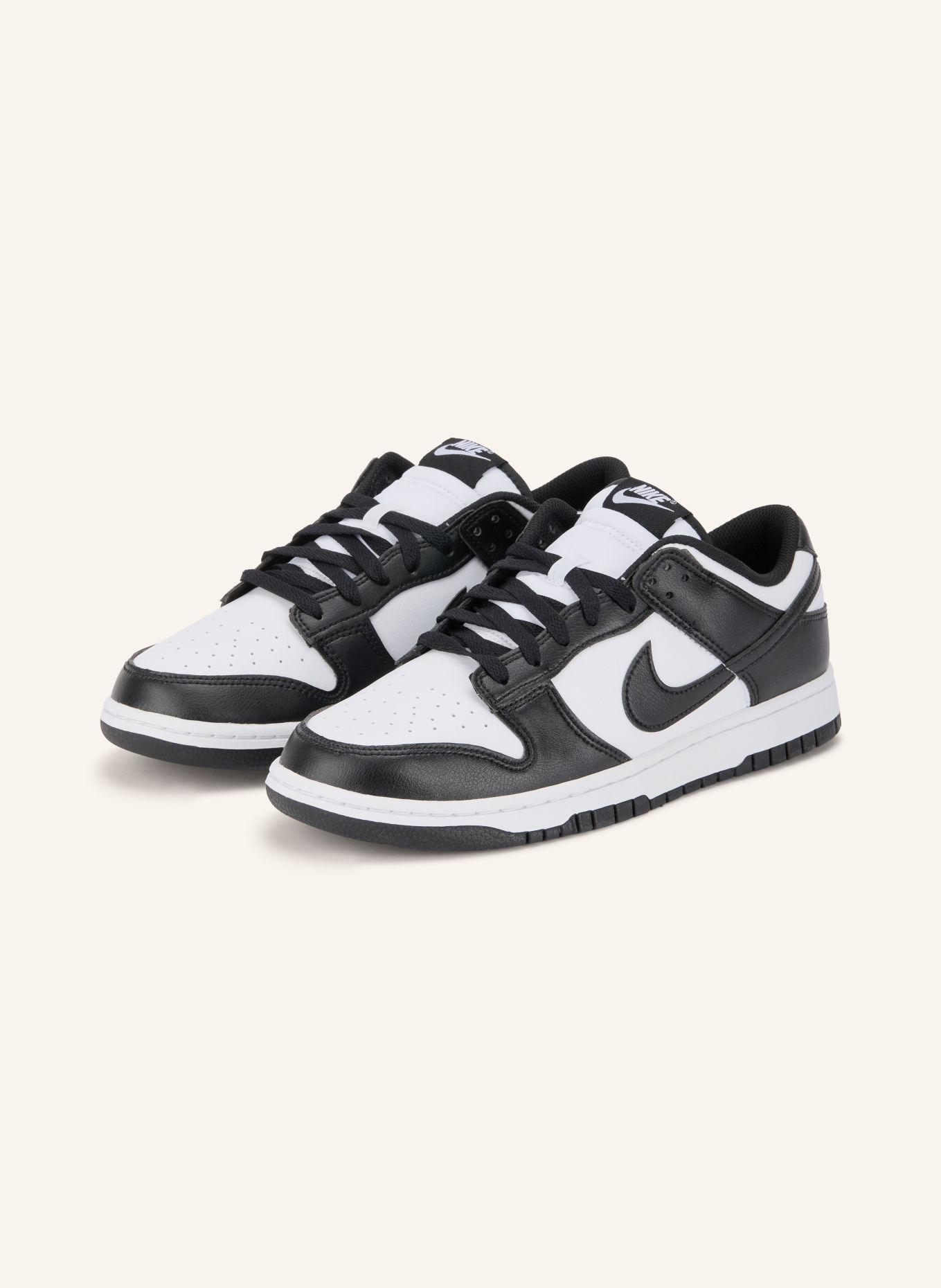 Nike Sneakersy DUNK LOW RETRO: BÍLÁ / ČERNÁ