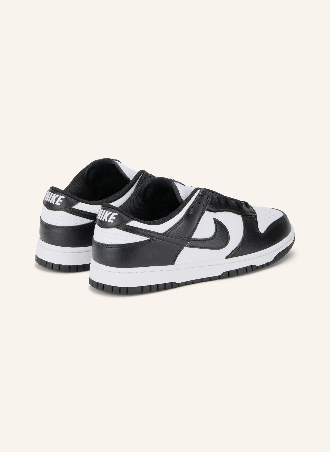 Nike Sneakersy DUNK LOW RETRO: BÍLÁ / ČERNÁ