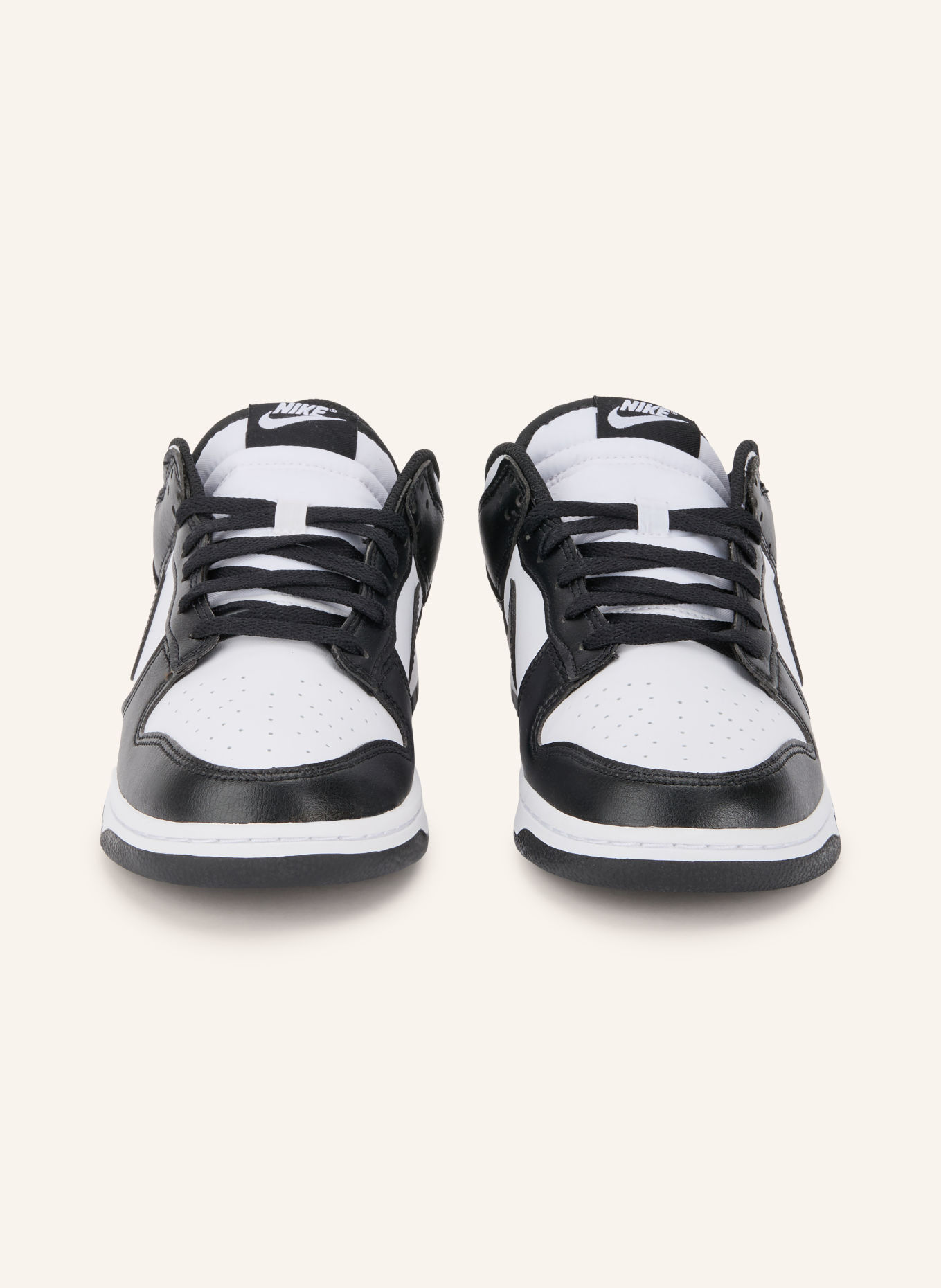 Nike Sneakersy DUNK LOW RETRO: BÍLÁ / ČERNÁ